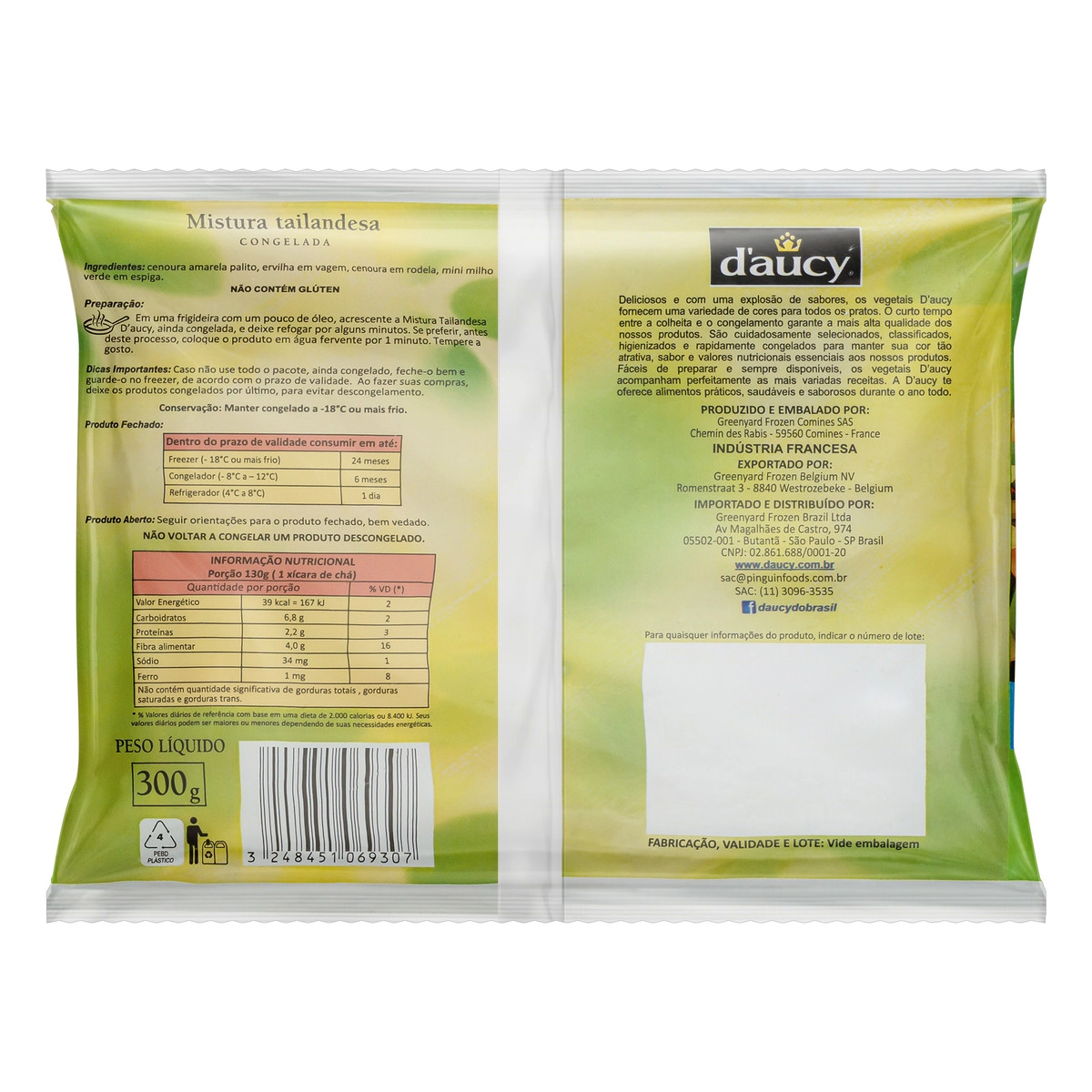 Mistura Daucy Tailandesa
