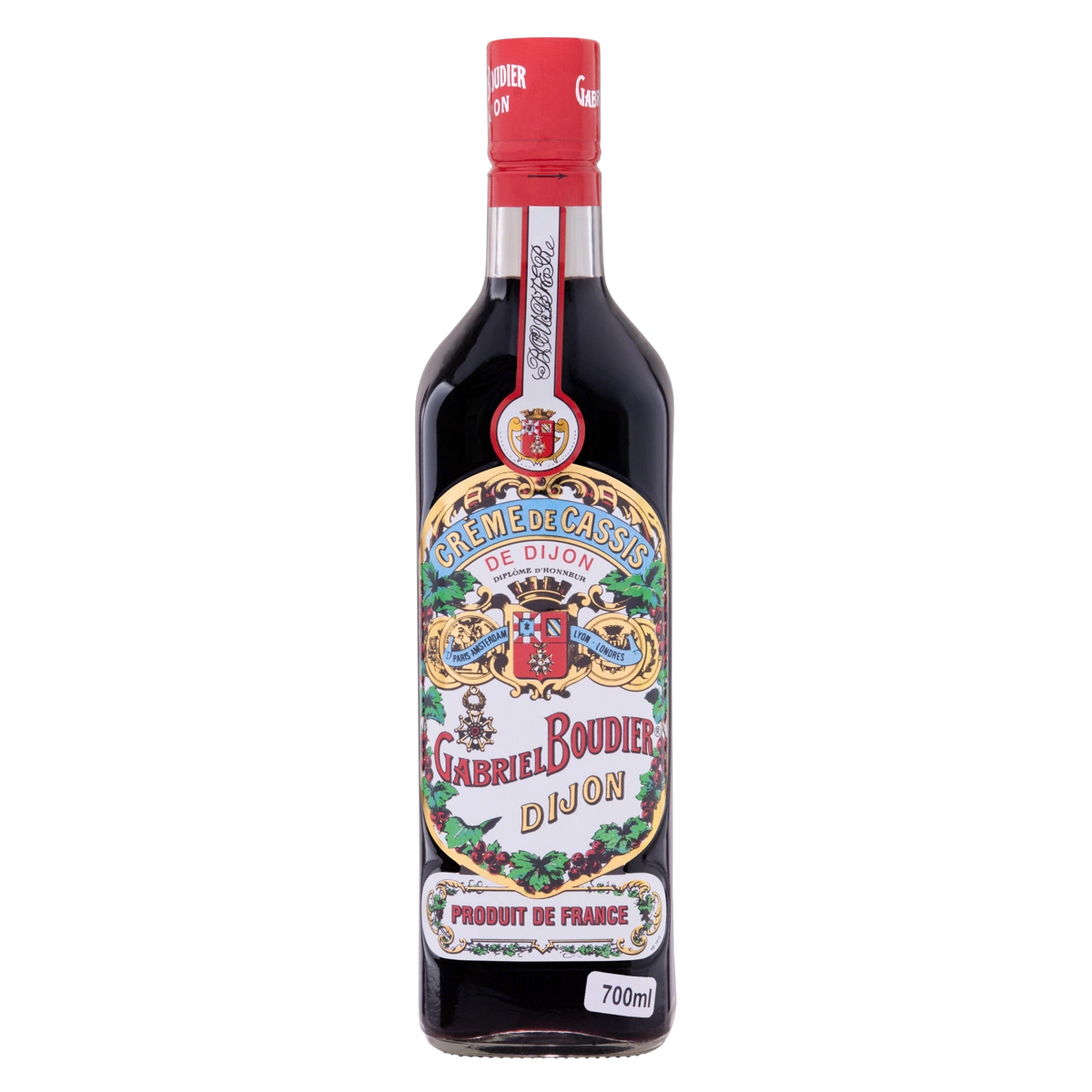Licor Creme de Cassis de Dijon Gabriel Boudier 700ml