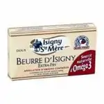 Isigny | Beurre Doux Omega 3 Plaquette Aoc Isigny | Colis De 20 Plaquettes De Le Kg