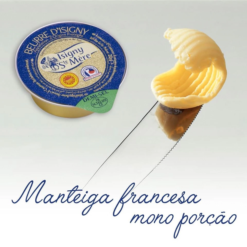 Manteiga Isigny Com Sal 20g