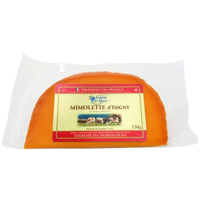 Queijo Curado Mimolette d'Isigny Pedaço 150g