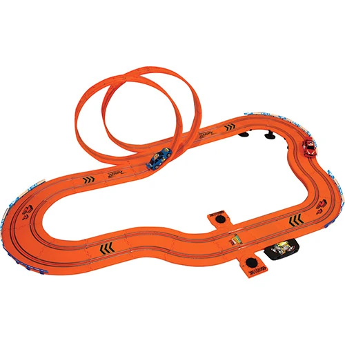 Hot Wheels Pista Racer Looping Monte Libano Laranja