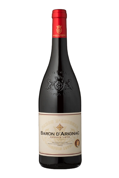 Vinho Francês Tinto Meio Seco Baron Darignac França Garrafa 750ml