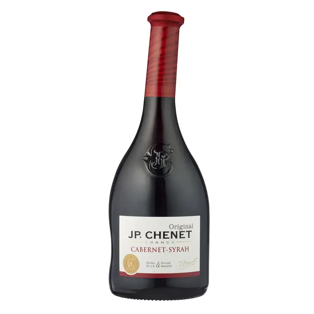 Vinho Francês Tinto Meio Seco Original Jp. Chenet Cabernet Syrah Pays Doc Garrafa 750ml