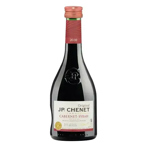 Vinho Francês Tinto Meio Seco Original Jp. Chenet Cabernet Syrah Pays Doc Garrafa 250ml