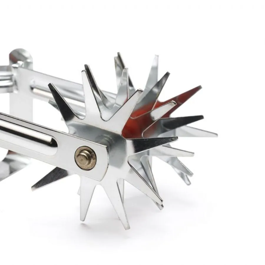 Capinador + Destorronador Manual Com 4 Estrelas Para Canteiros Com 440mm  Sem Cabo Dam15 Multi Star Outils Wolf