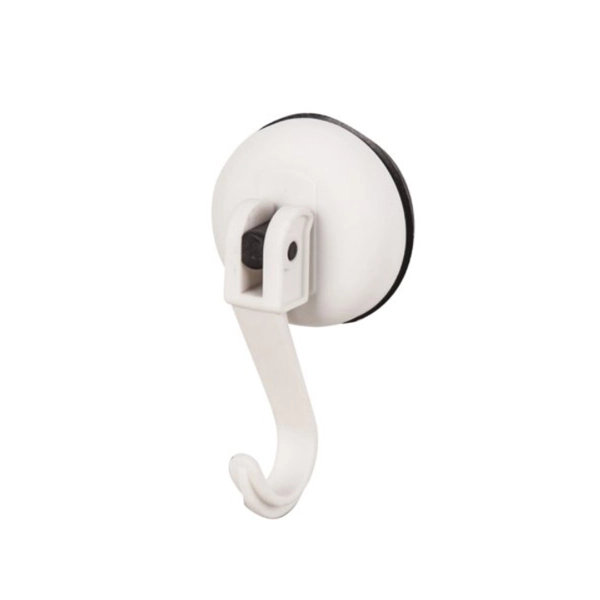 Cabideiro Ventosa Branco Easy Sensea