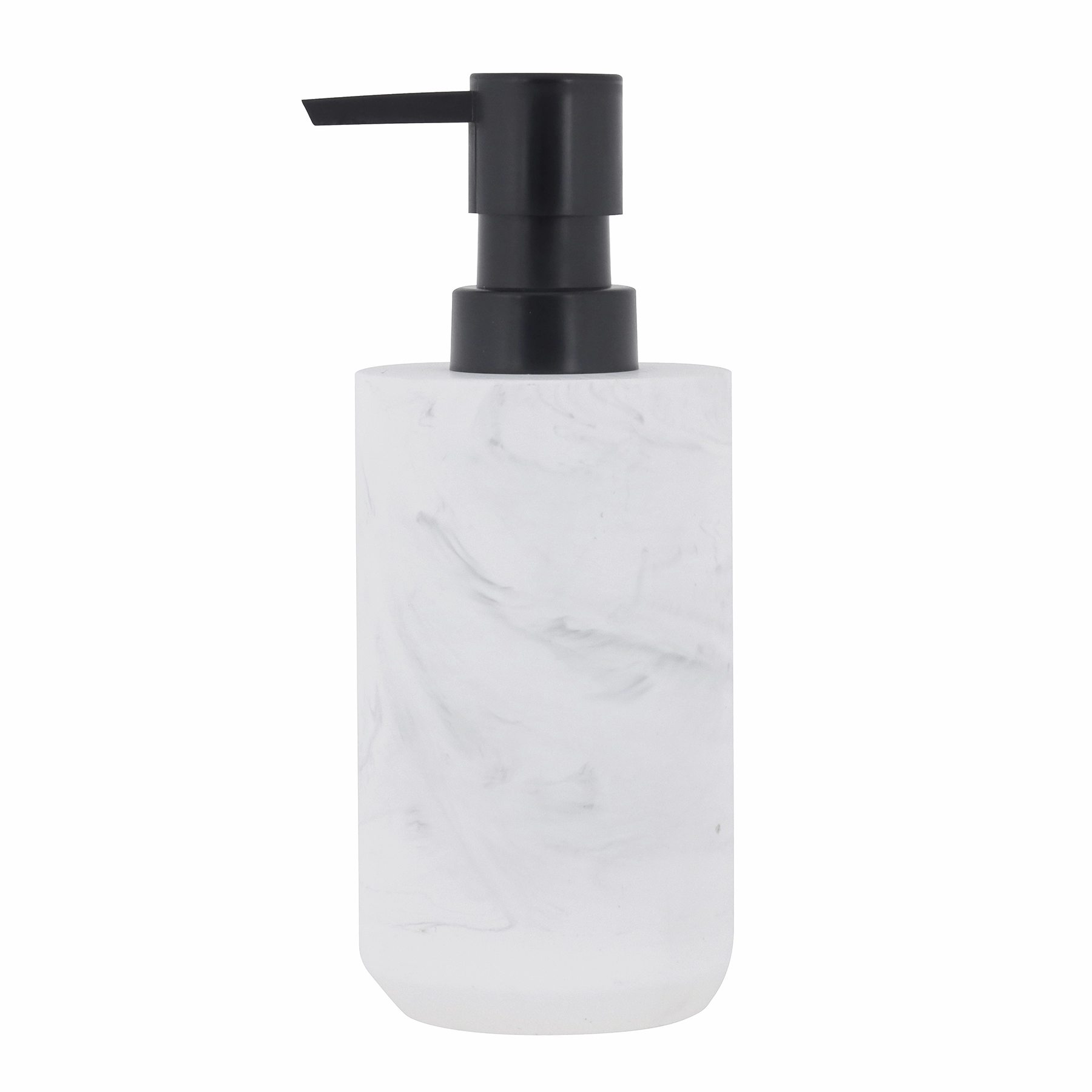 Porta Sabonete Líquido de Bancada para Banheiro 190ml Resina Branco Cloud Sensea