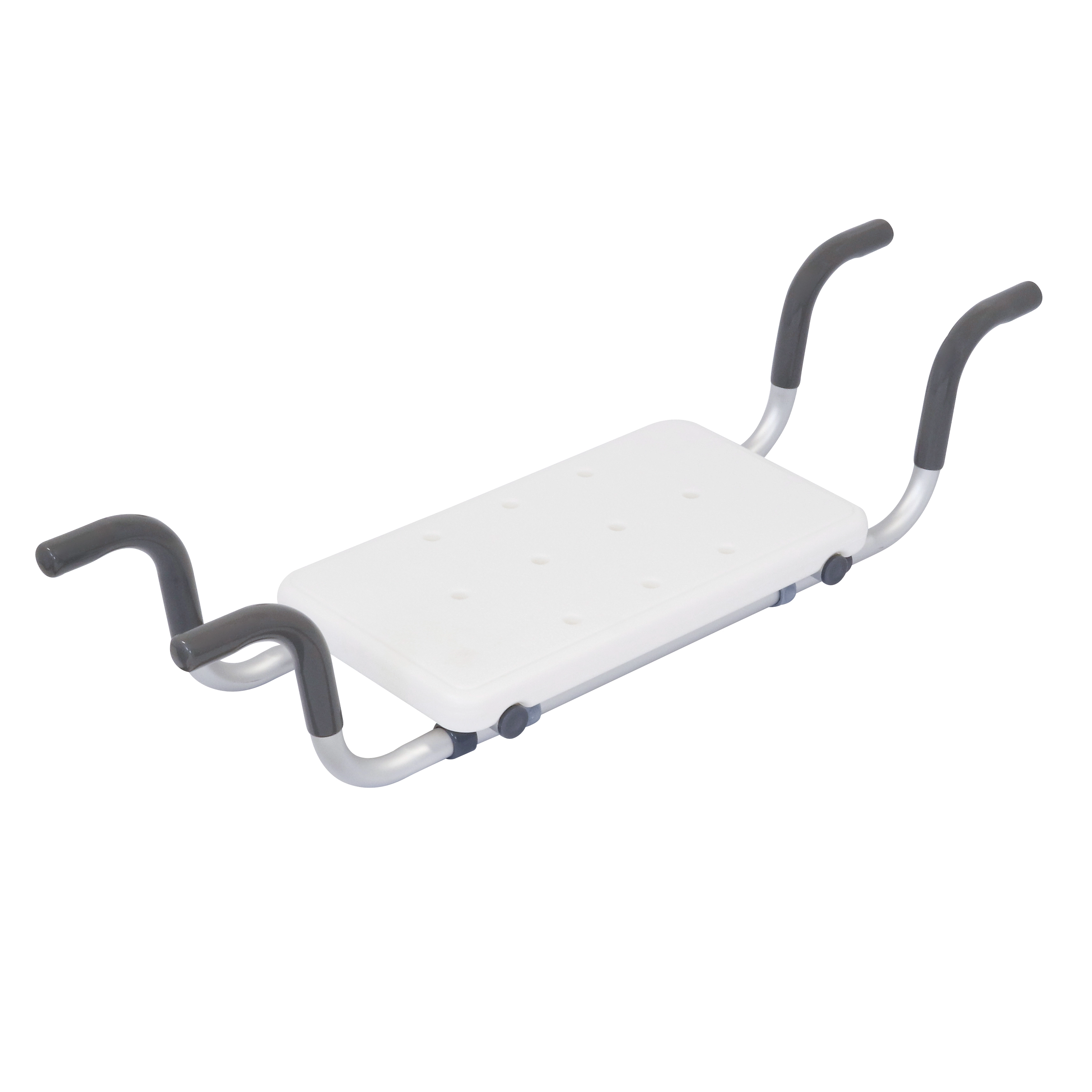 Banco para Banheira 41,5x22x30cm Plástico e Metal Sensea