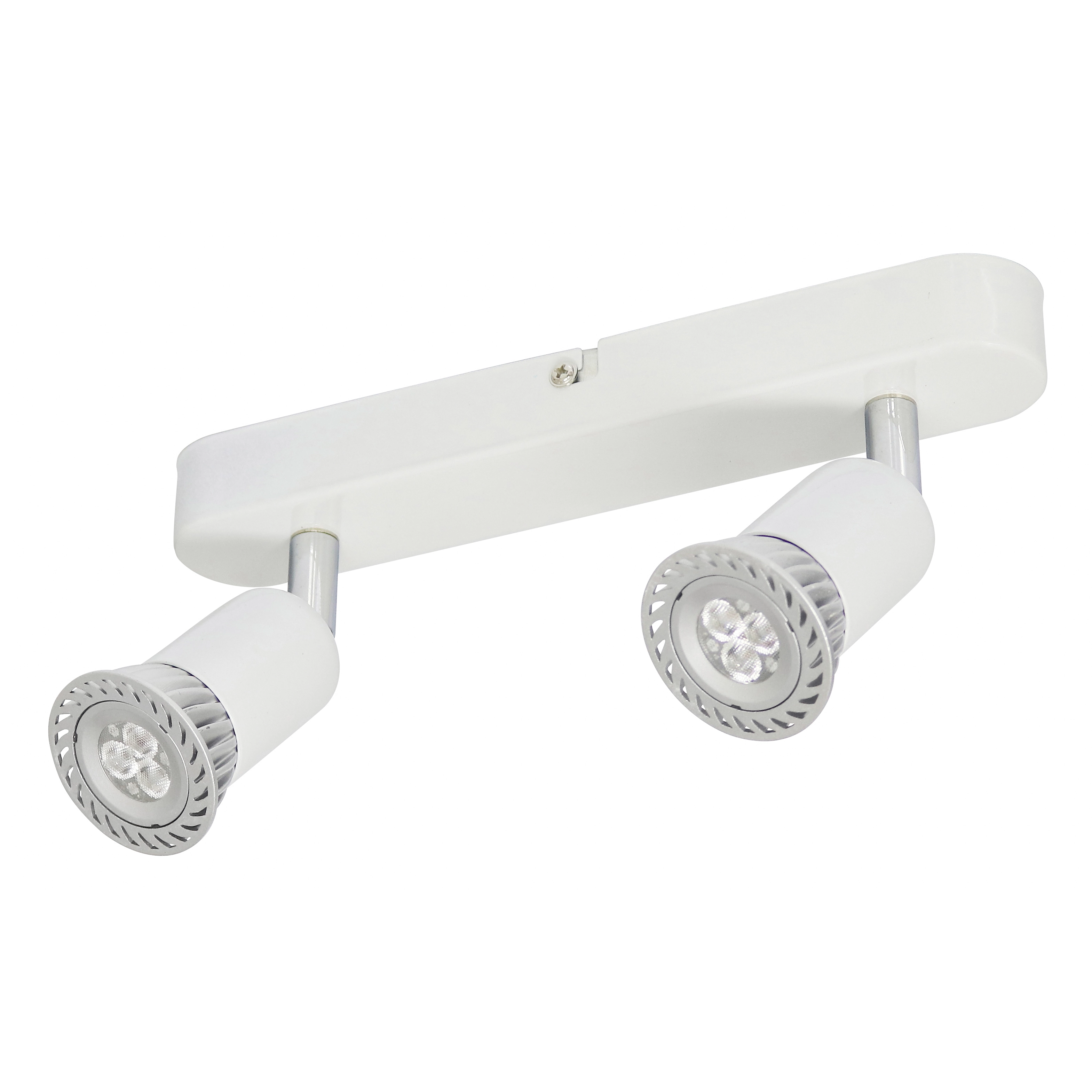 Spot de Sobrepor Retangular 2 Lâmpadas Basic Branco IP20 Inspire