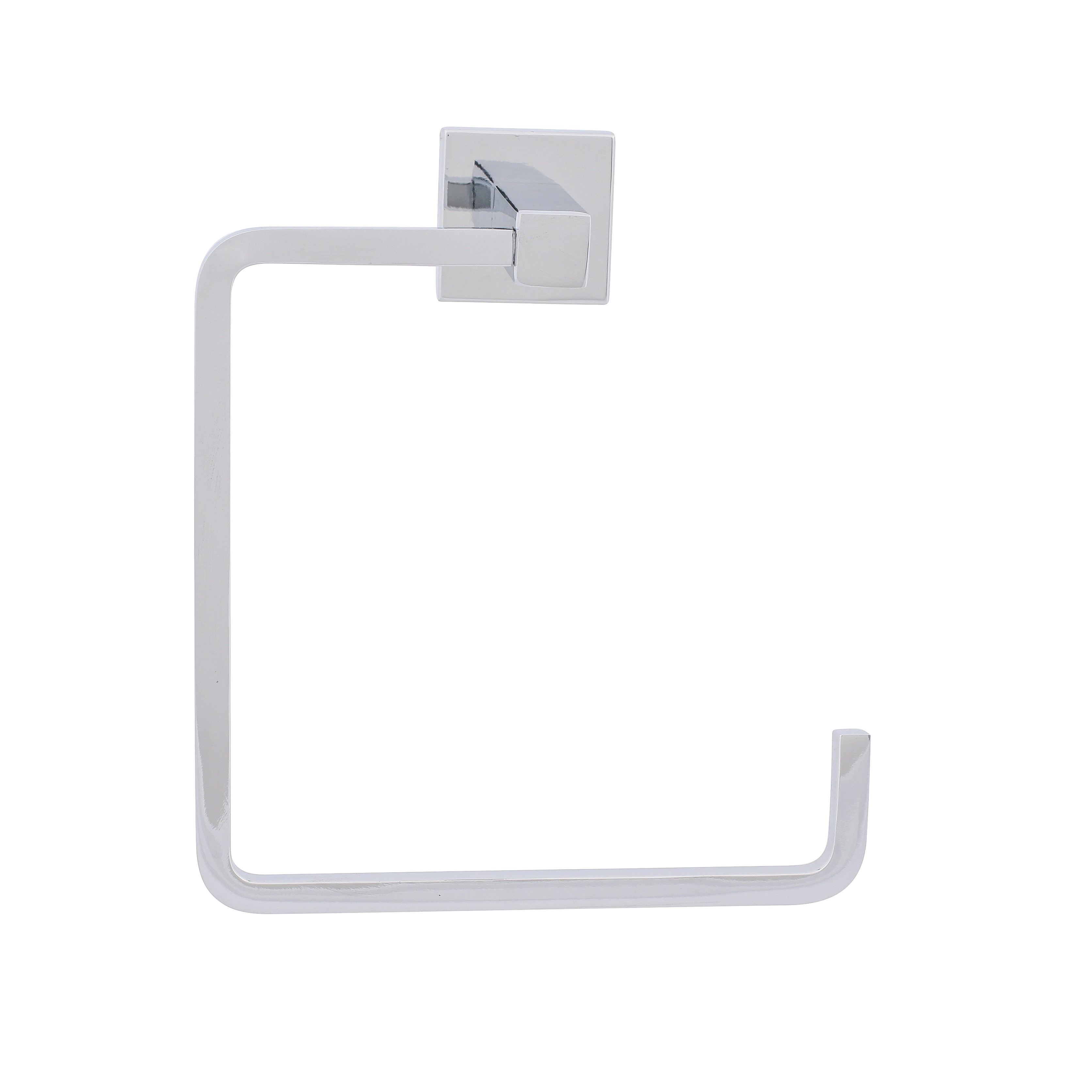 Porta Toalha de Rosto Metal Cromado Quaddro Sensea