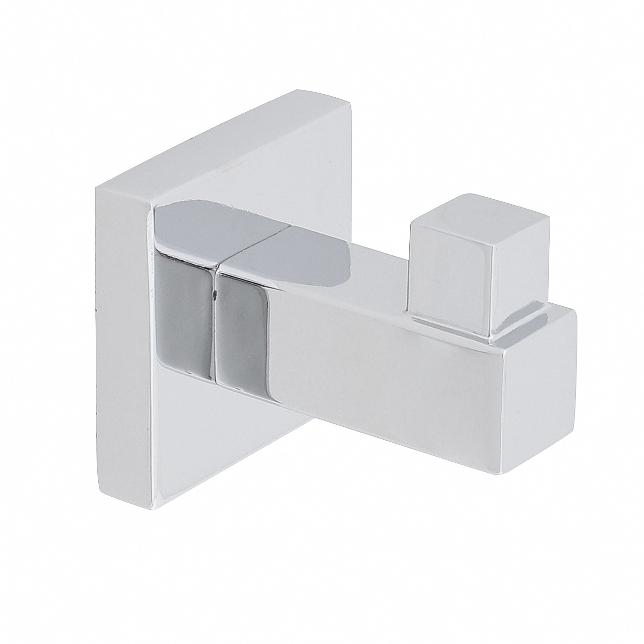 Cabide para Banheiro de Metal Cromado Quaddro Sensea