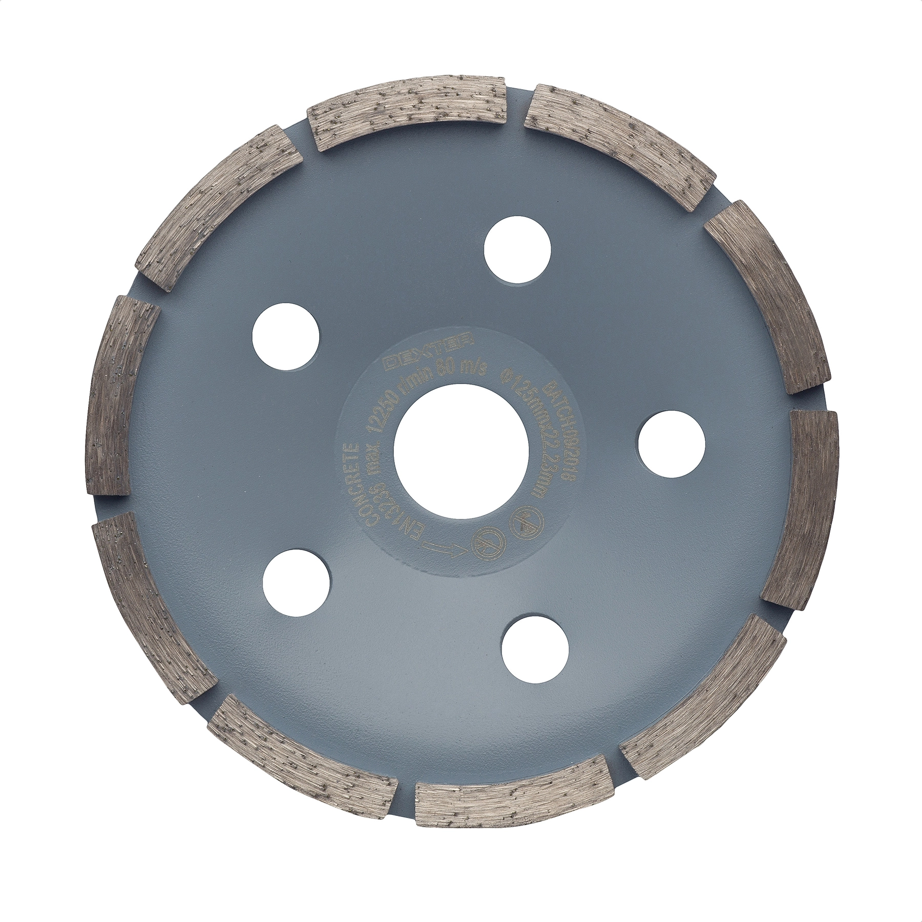 Disco de Desbaste para Concreto 5" 125mm 1 unidade Dexter