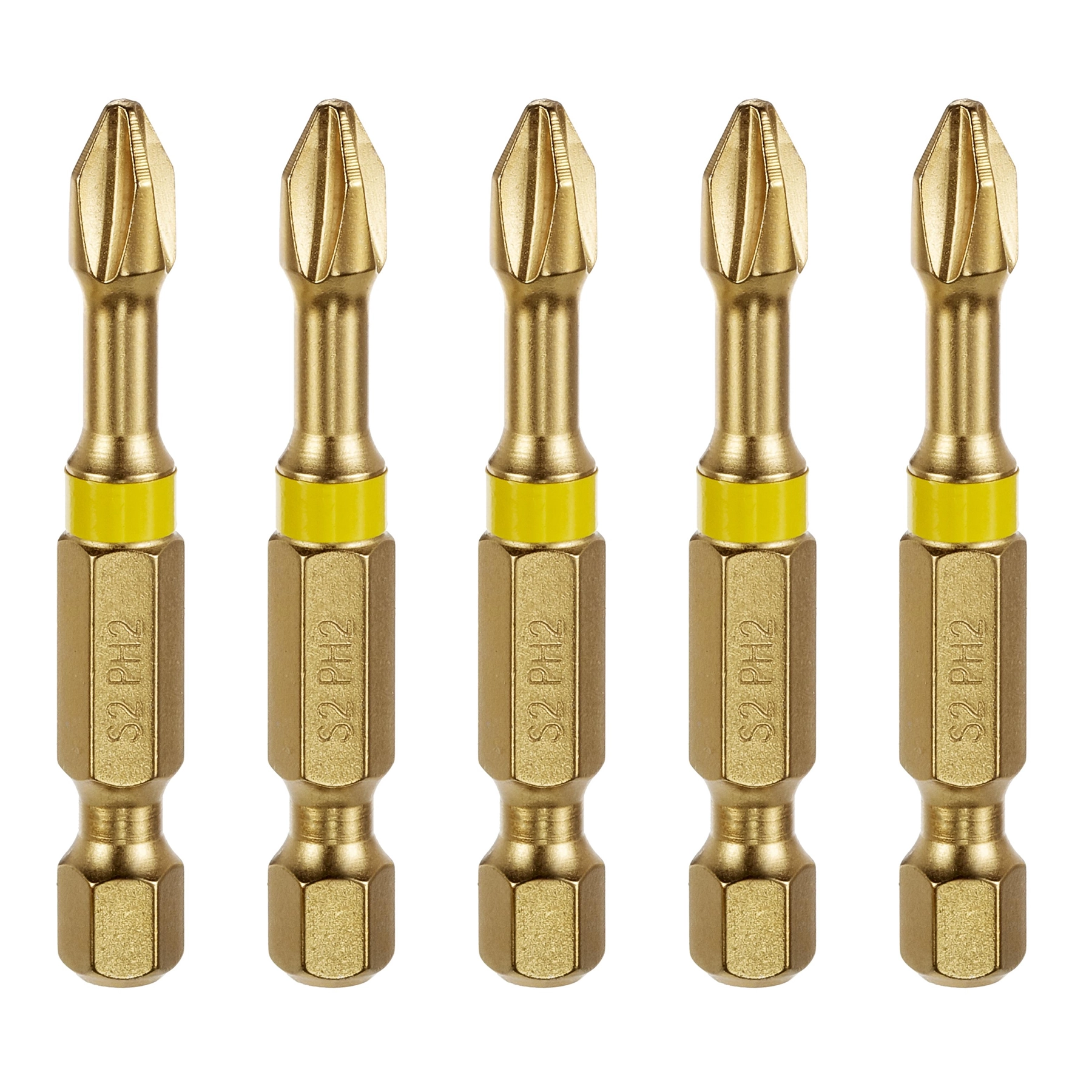 Bits de Torção Phillips PH2 50mm 5 peças Dexter Pro