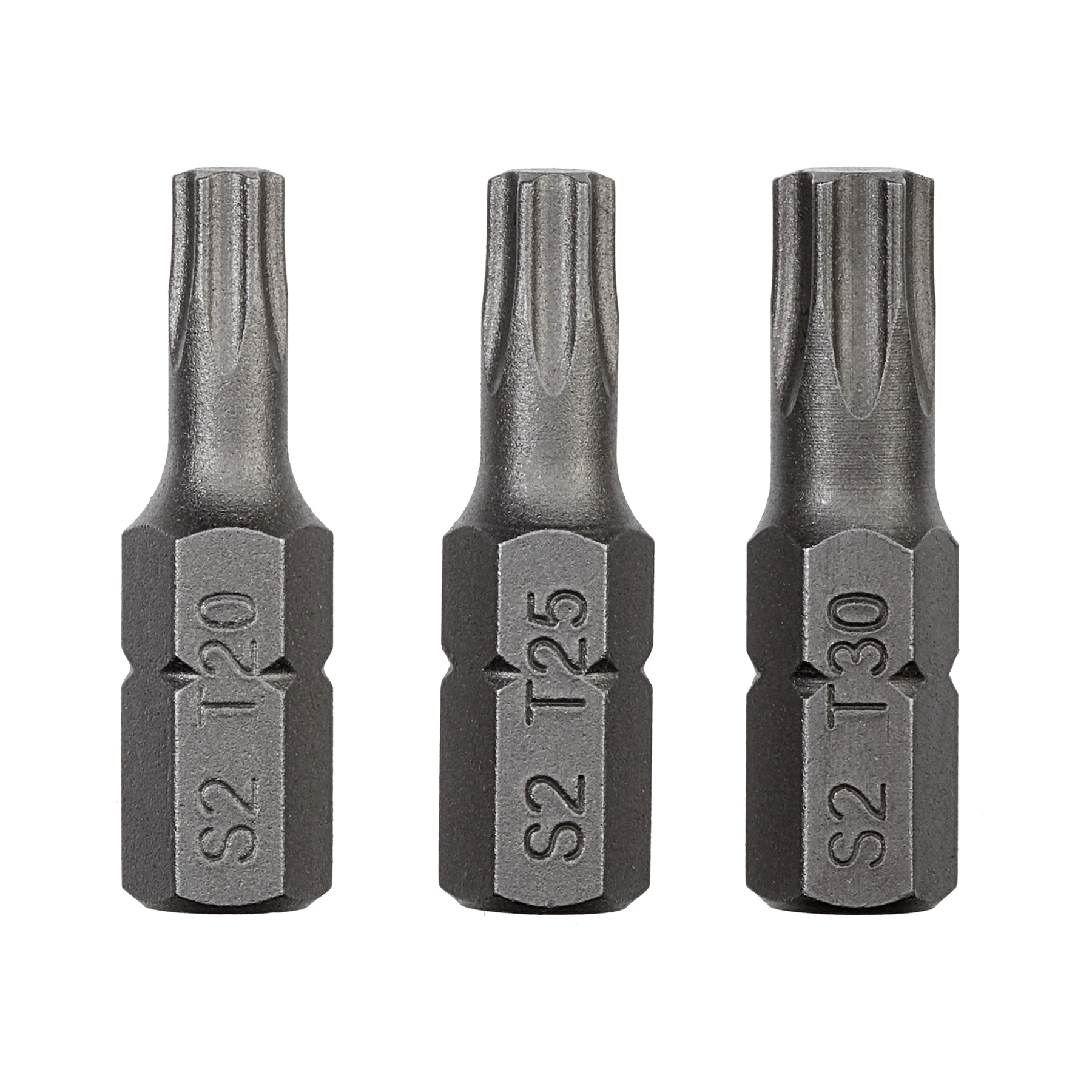 Bits Torx T20/T25/T30 25mm 3 peças Dexter