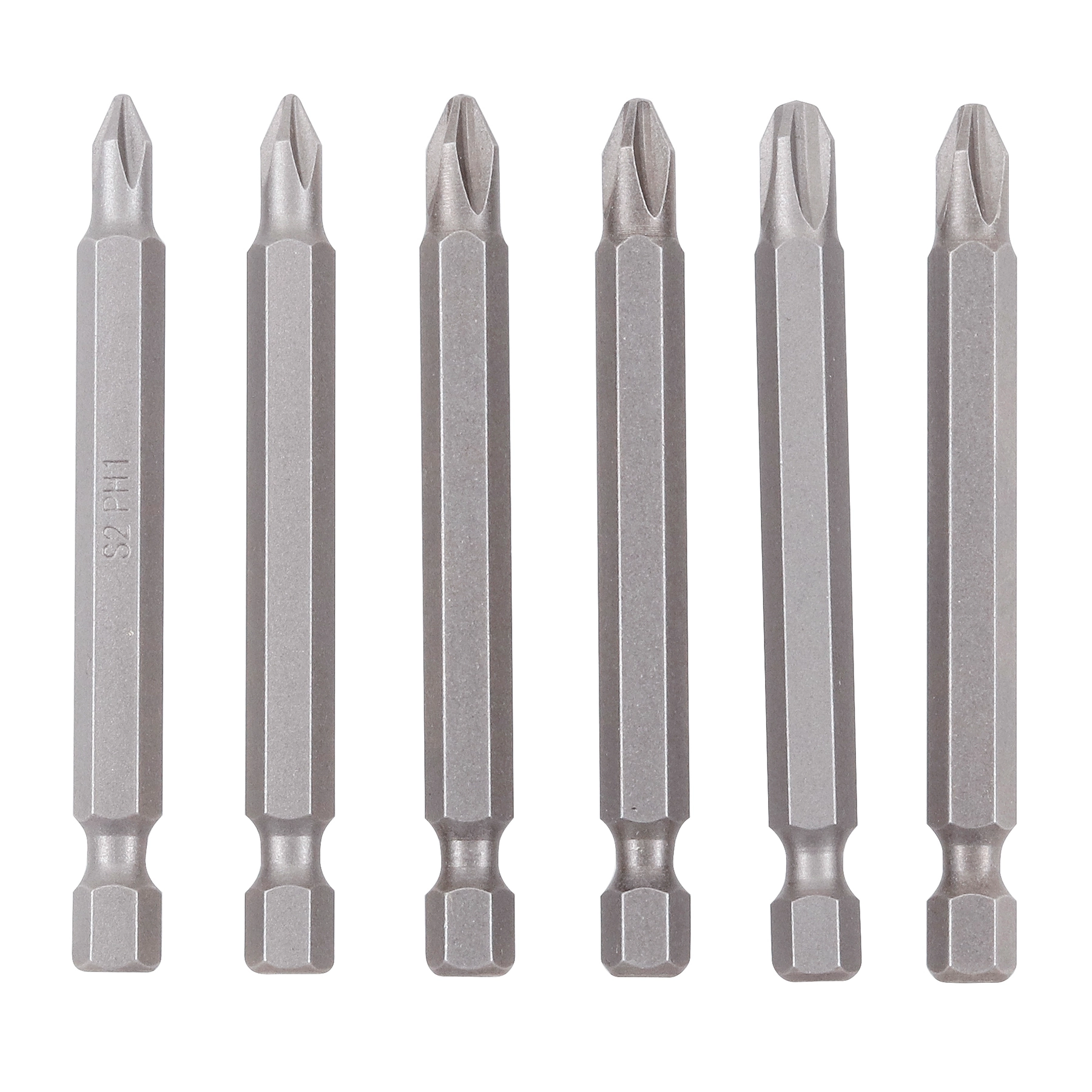 Jogo de Bits Phillips PH1-PH3 70mm 6 peças Dexter