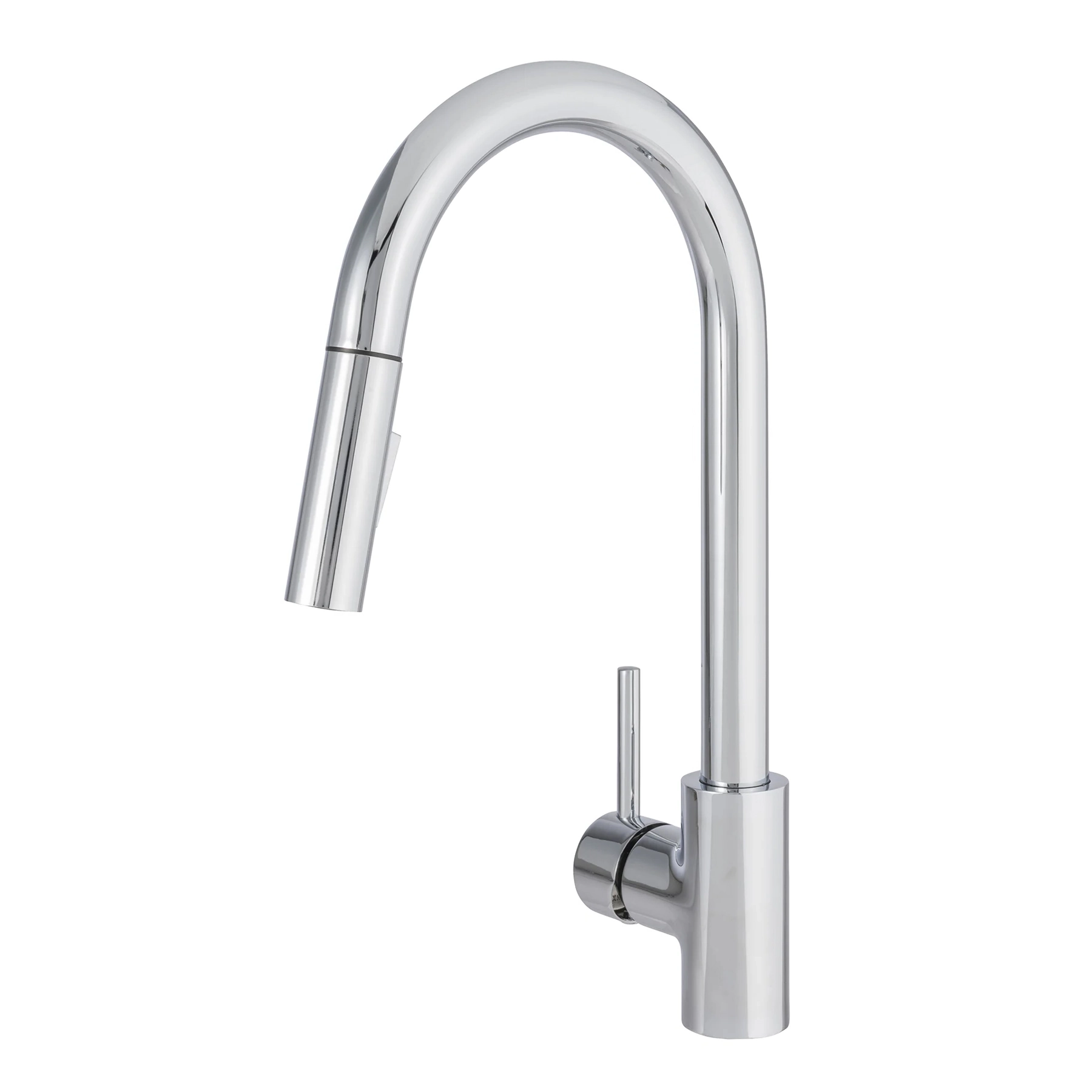 Torneira Monocomando Gourmet de Pia para Cozinha com Bica Alta Extensível Cromada Lily Delinia