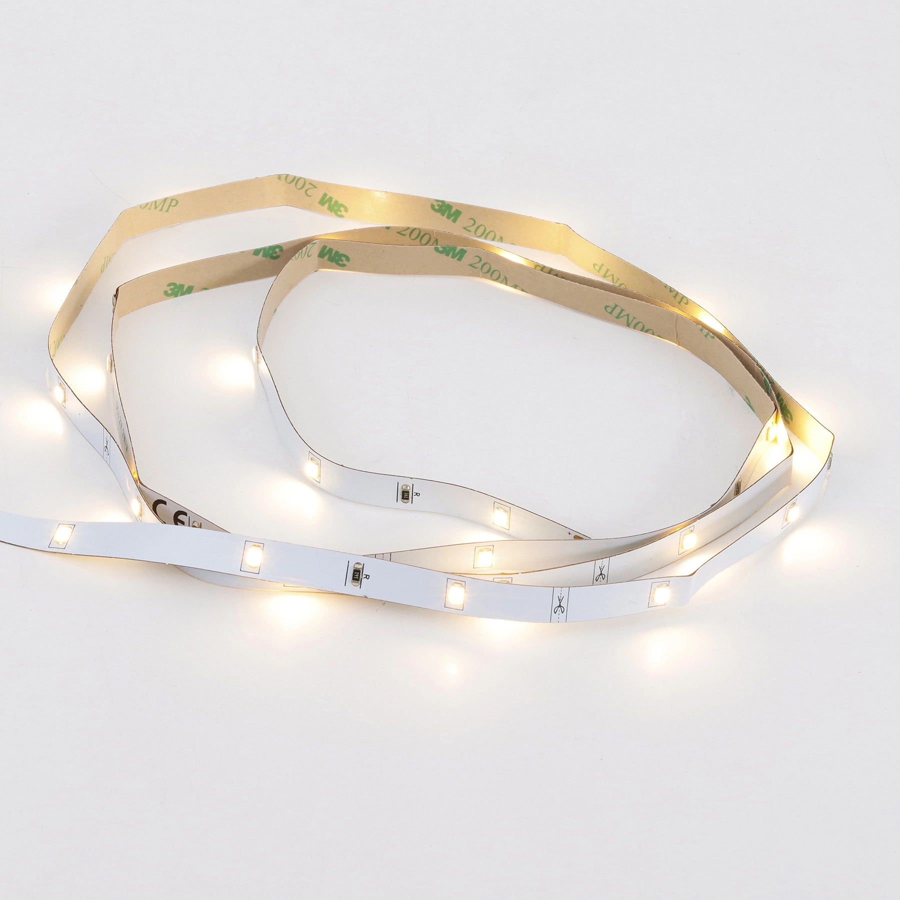 Fita de Led Luz Amarela IP20 6W Bivolt 1,5m