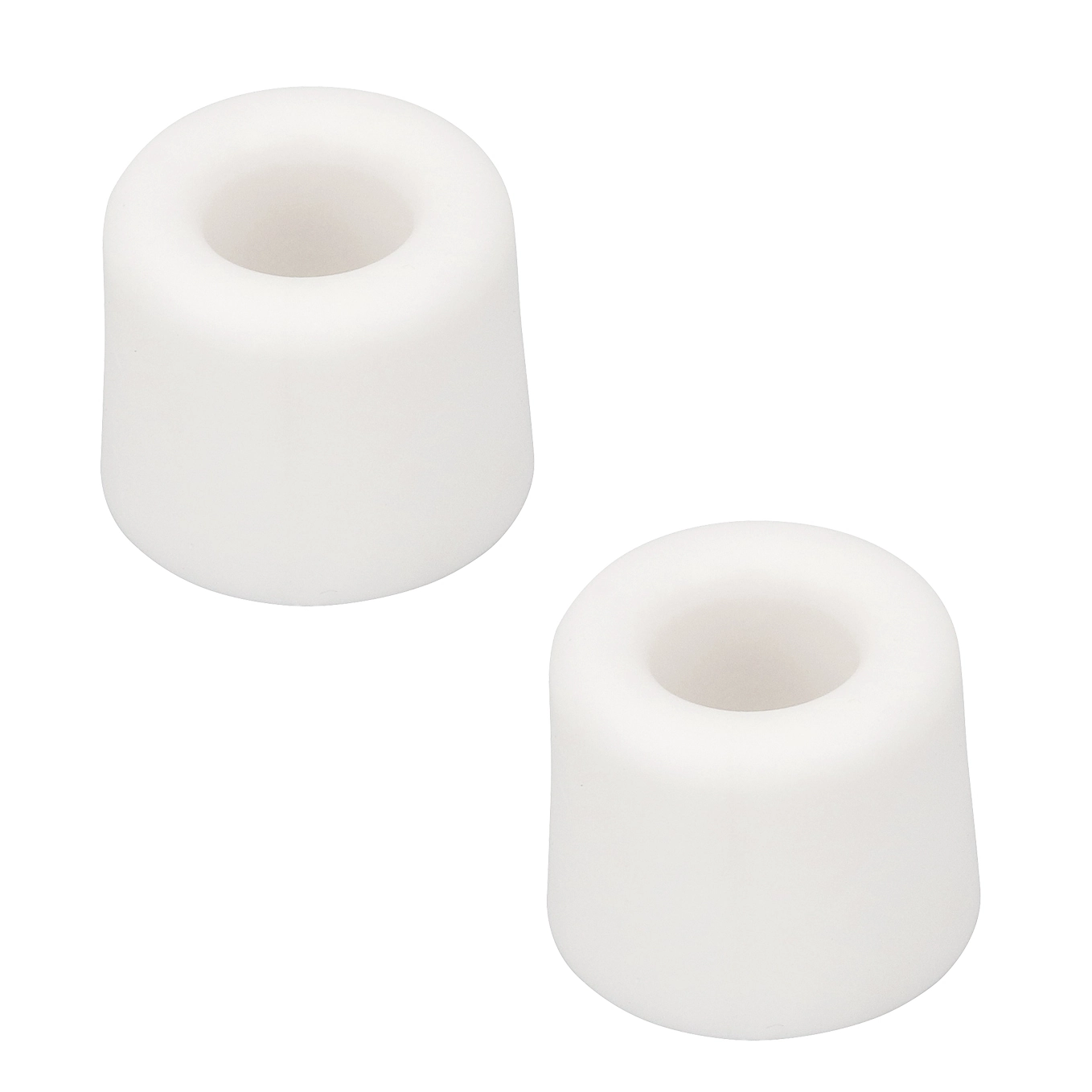 Batedor para Porta Parafusar PVC Branco 2 peças