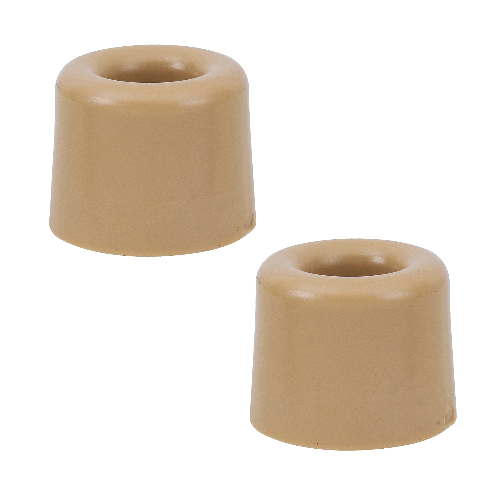 Batedor para Porta Parafusar PVC Marrom 2 peças
