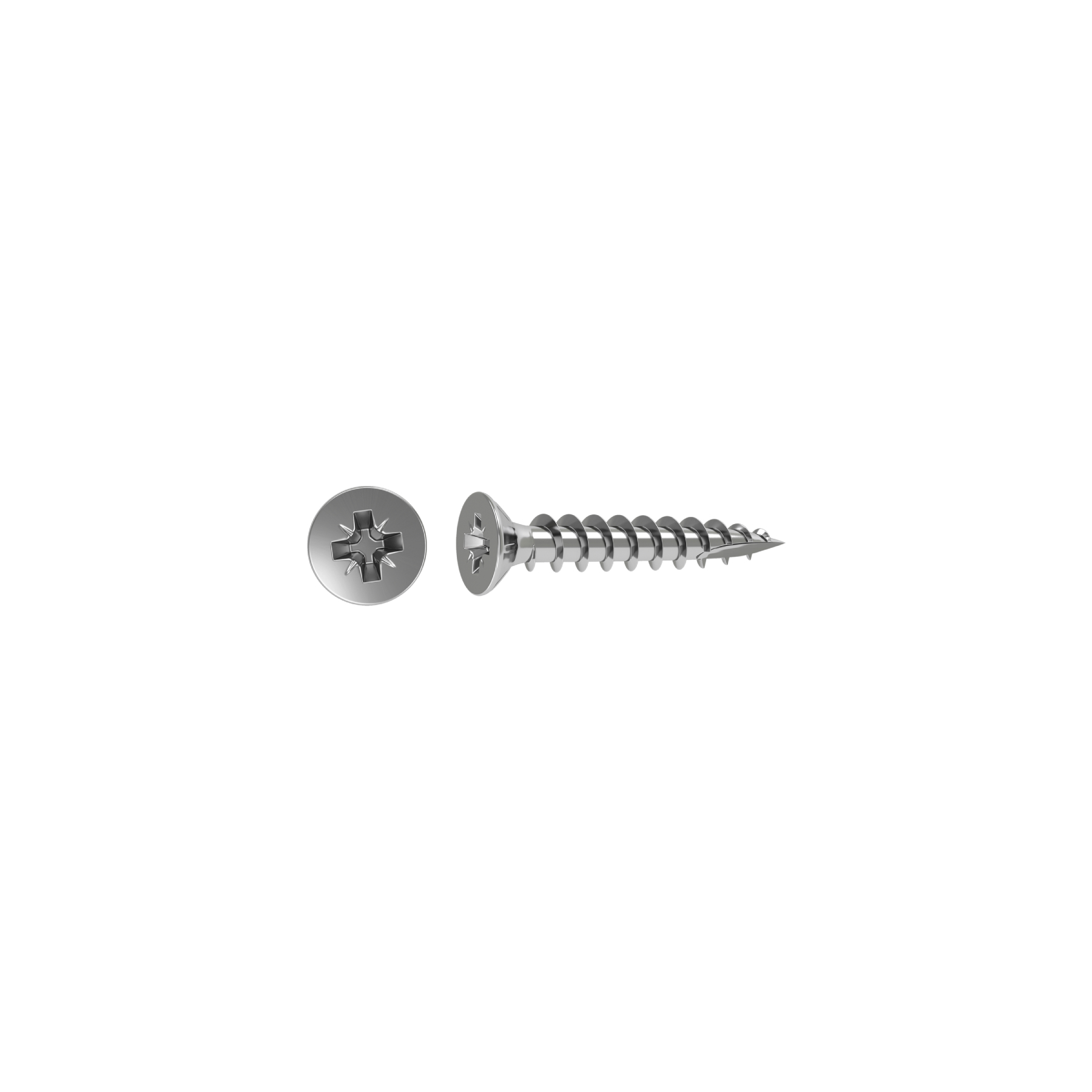 Parafuso para Madeira Cabeça Chata Philips 4x20mm 250 peças Standers