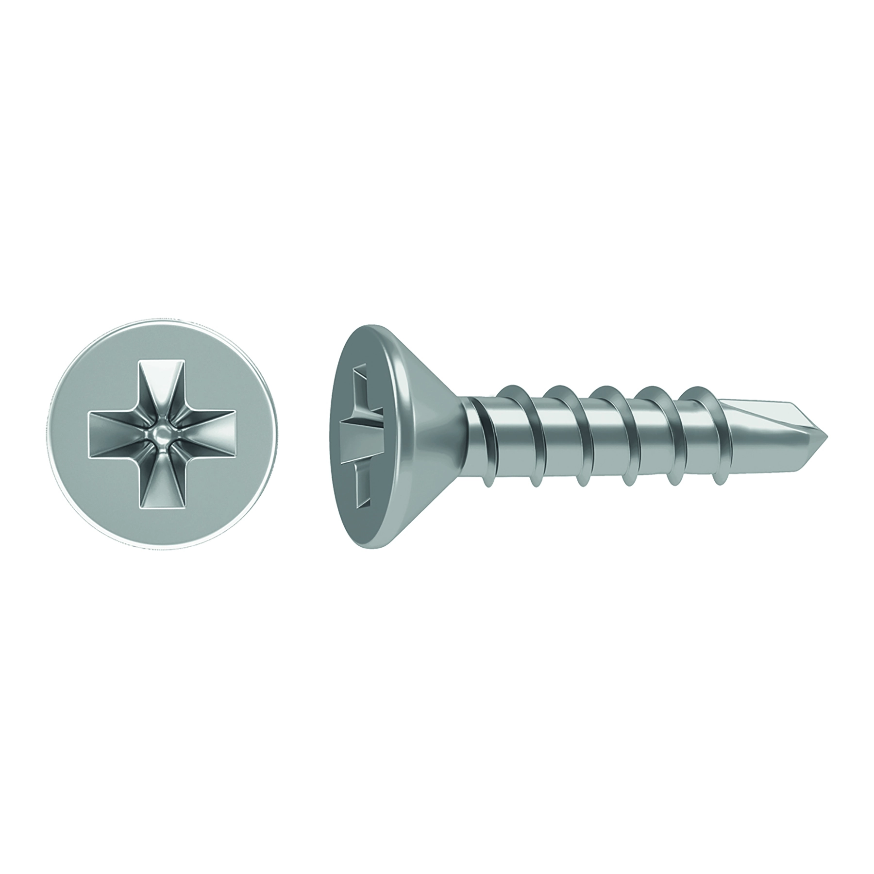 Parafuso Cabeça Chata Auto Brocante 3,5x13mm 25 Peças Standers