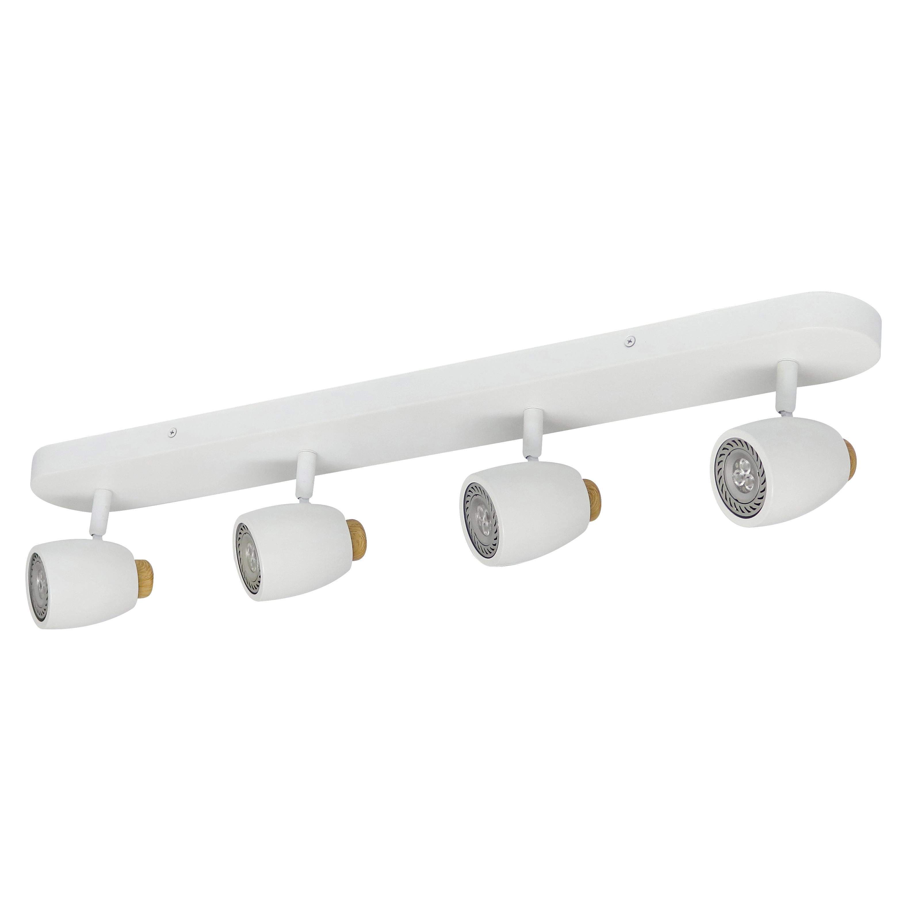 Spot de Sobrepor Retangular 4 Lâmpadas Nordic Branco IP20 Inspire