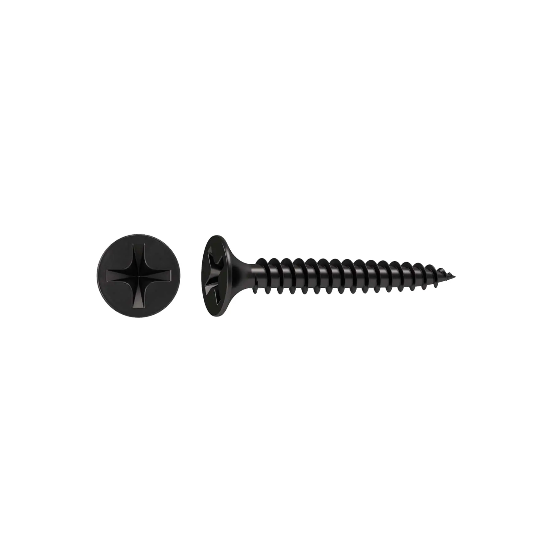 Parafuso Agulha Cabeça Trombeta Philips para Drywall 3,5x25mm com 1000 peças Standers
