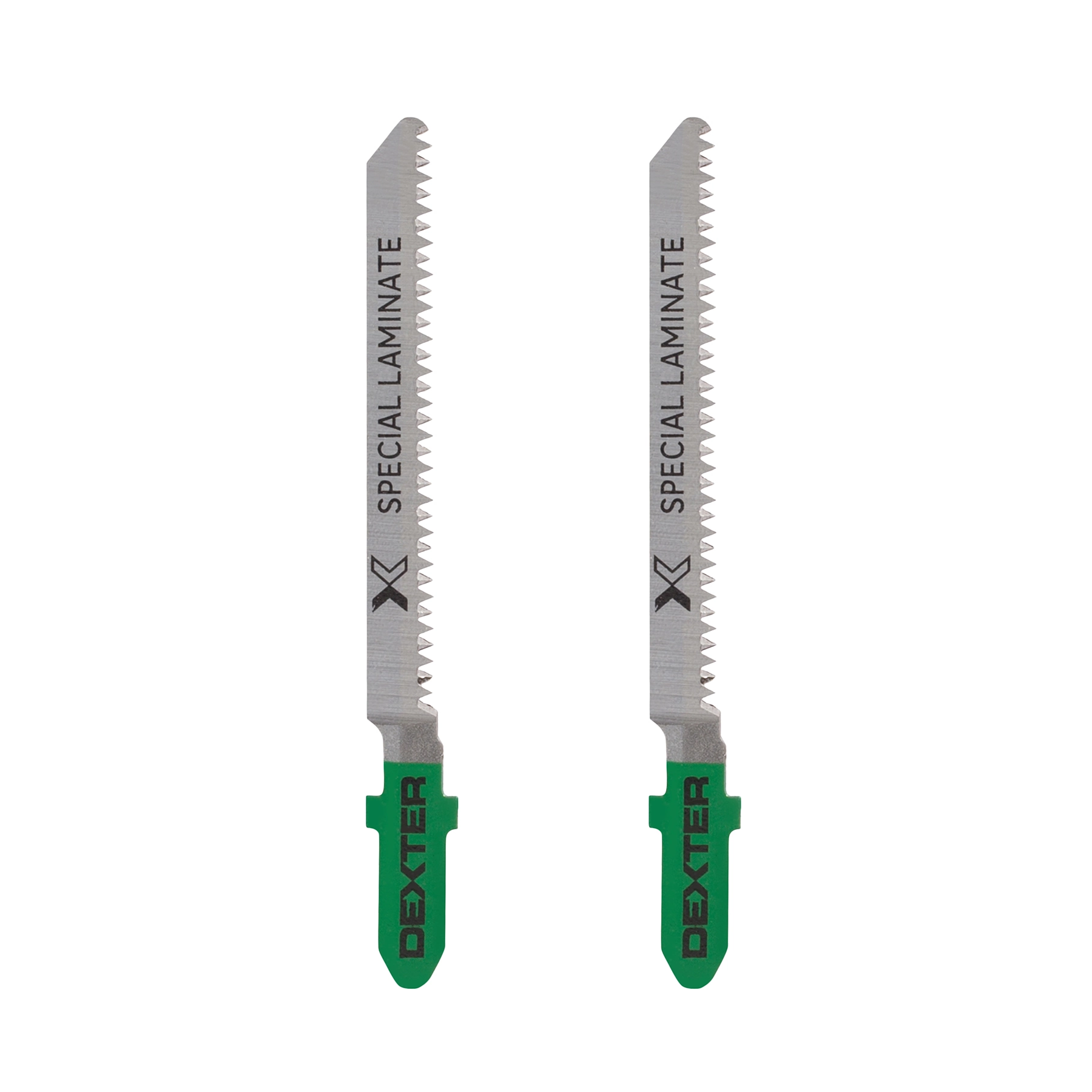 Lâminas de Serra Tico-Tico para Assoalhos e Laminados de Madeira 1,5-15mm 2 Peças Dexter