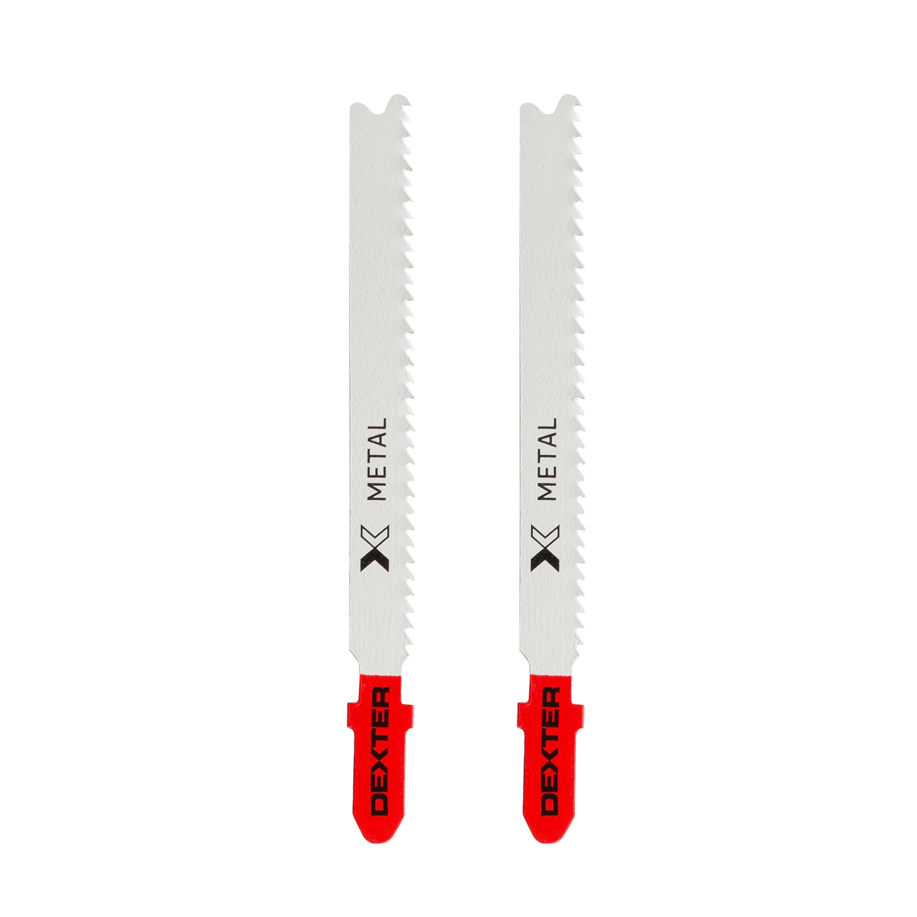 Lâminas de Serra Tico-Tico para Metais 2,5-6mm 2 Peças Dexter