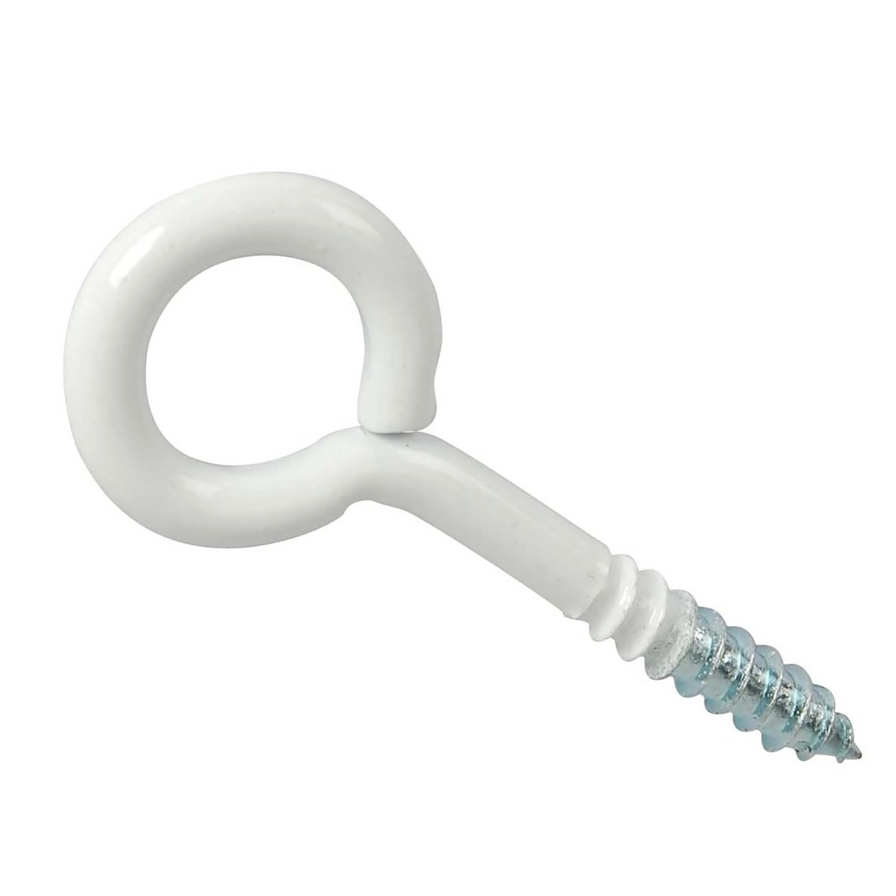 Parafuso de Gancho 3,5x20mm Aço Branco 12 unidades Standers
