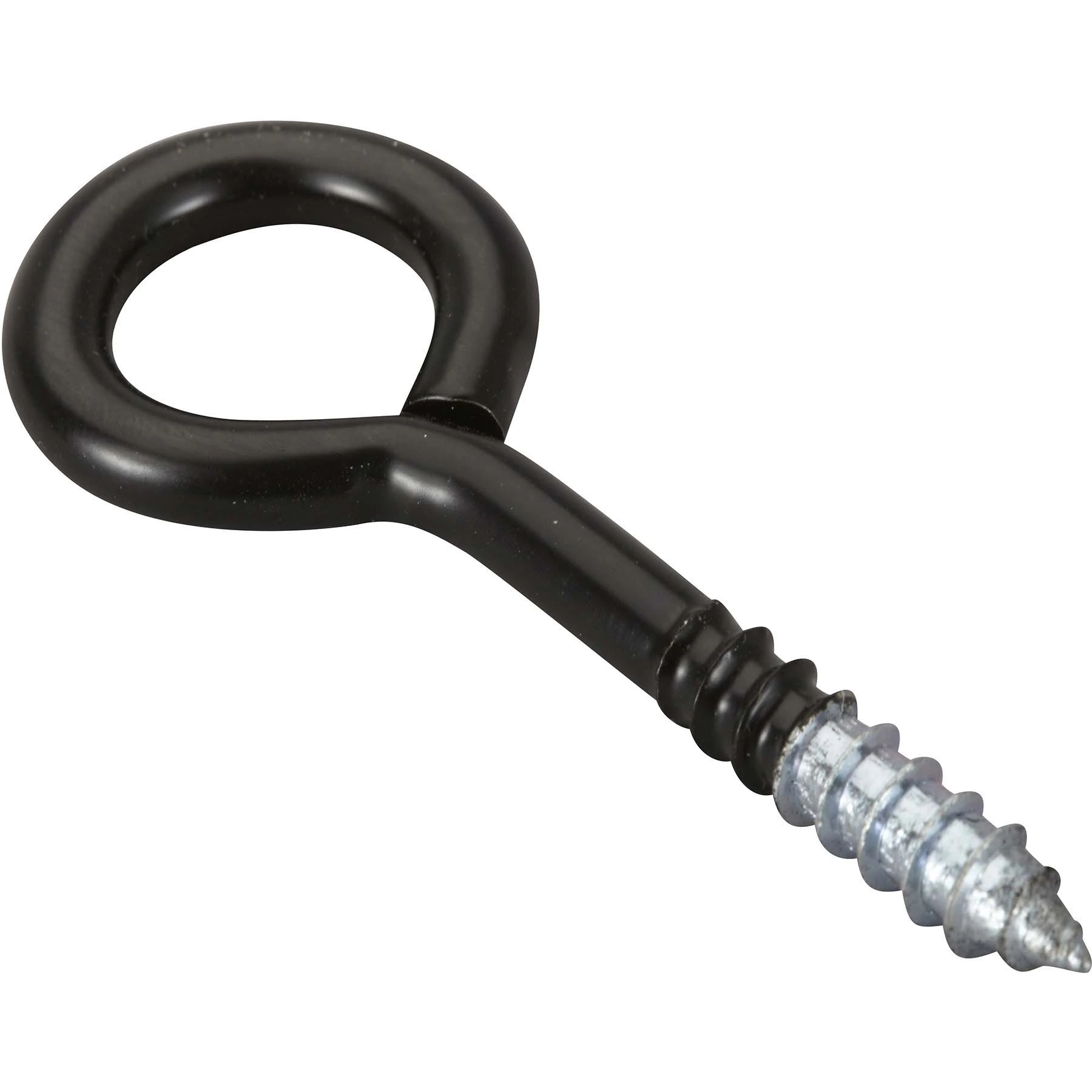 Parafuso de Gancho Preto 5x40mm 4 unidades Standers