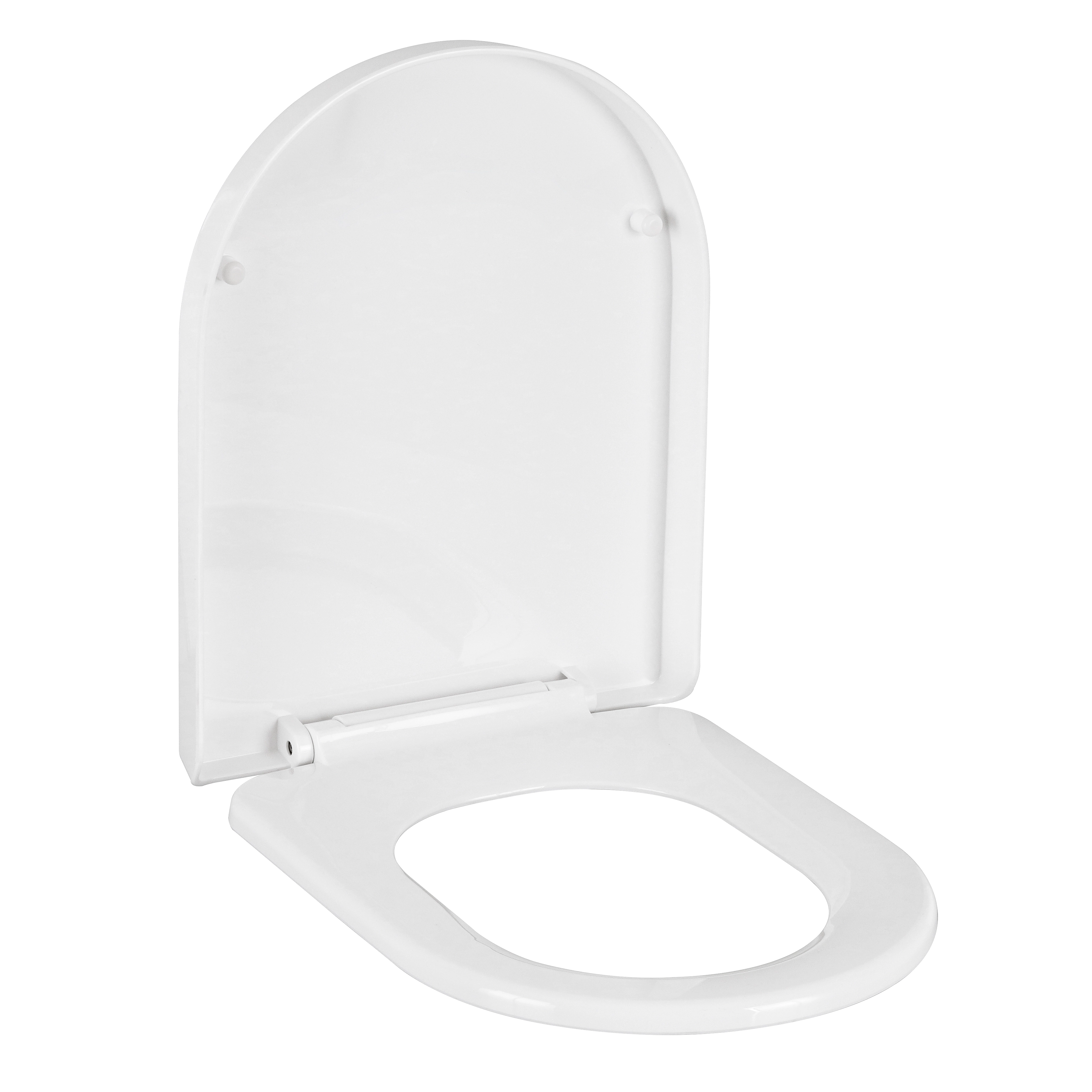 Assento Sanitário Rodas Soft Close Polipropileno Branco Sensea