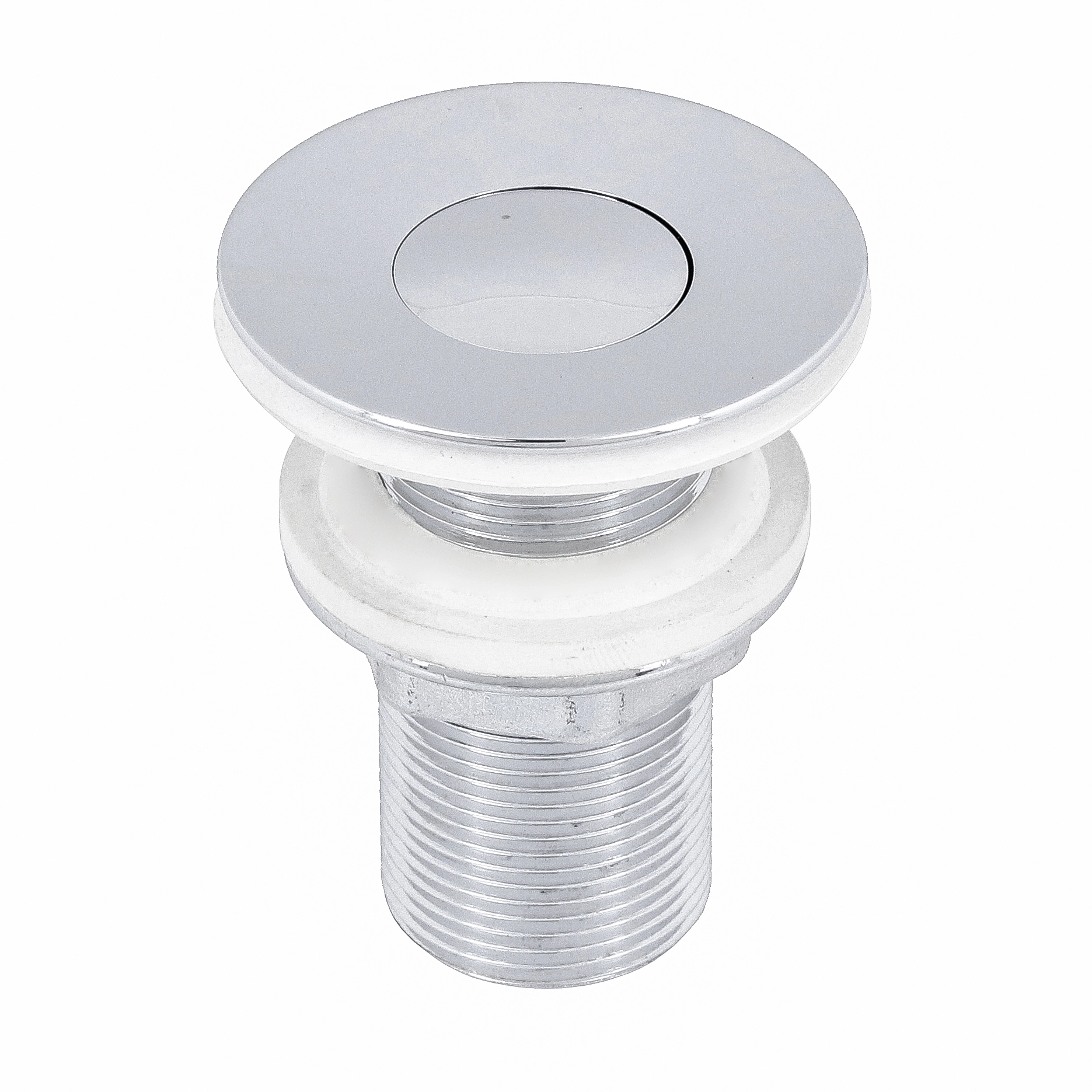 Válvula para Pia de Banheiro Metal Longa 1" Clic-Clac Sensea
