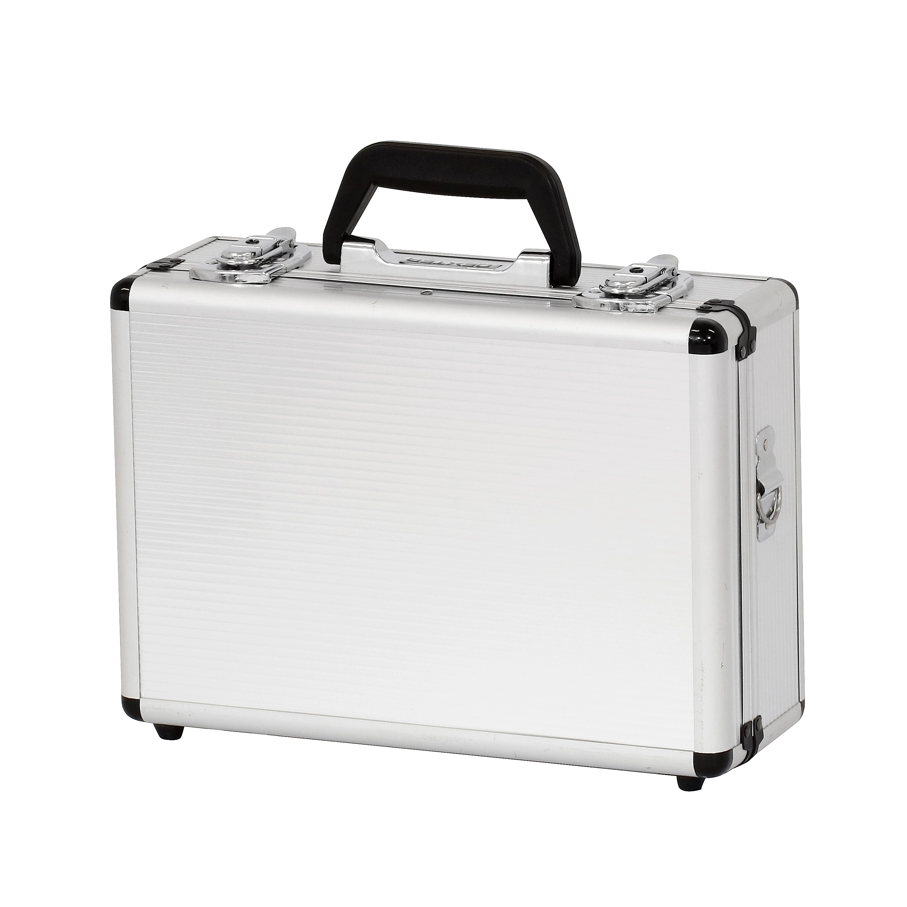 Maleta de Ferramentas Dexter 32x23x12cm 8,8L em Alumínio com Divisórias e 9 bolsos