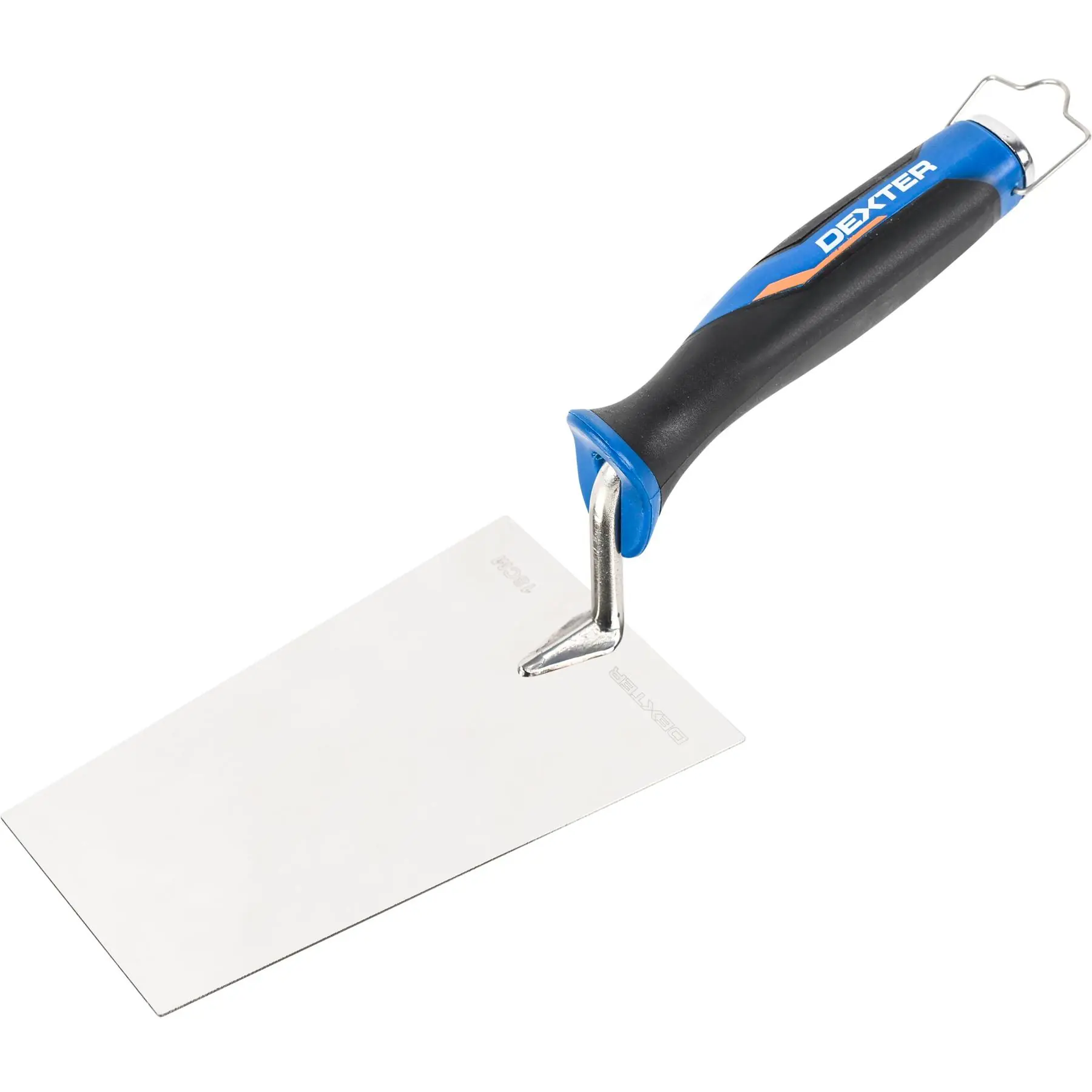 Colher de Pedreiro Quadrada 7" (180mm) com Cabo de Plástico Bimaterial Dexter