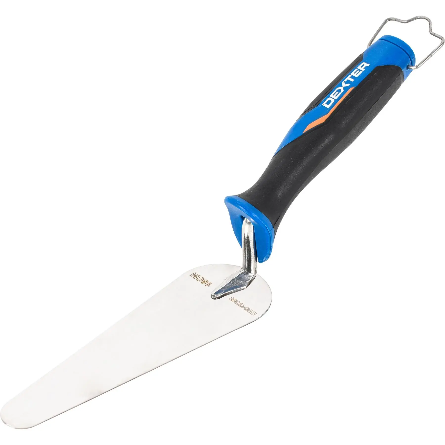 Colher de Pedreiro Estreita 6.4/7" (160mm) com Cabo de Plástico Bimaterial Dexter