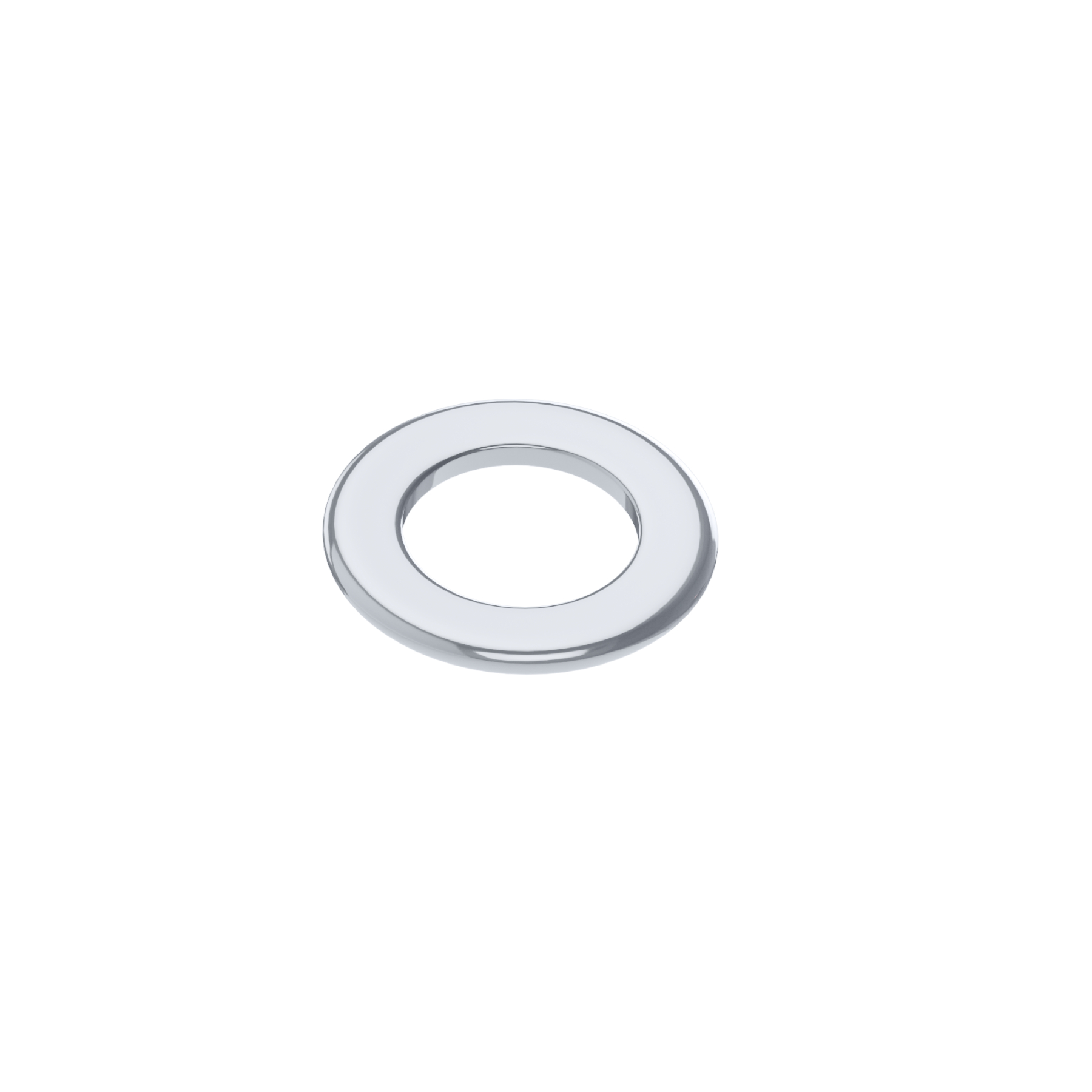 Arruela Plana Pequena 6mm Aço Standers 40 peças
