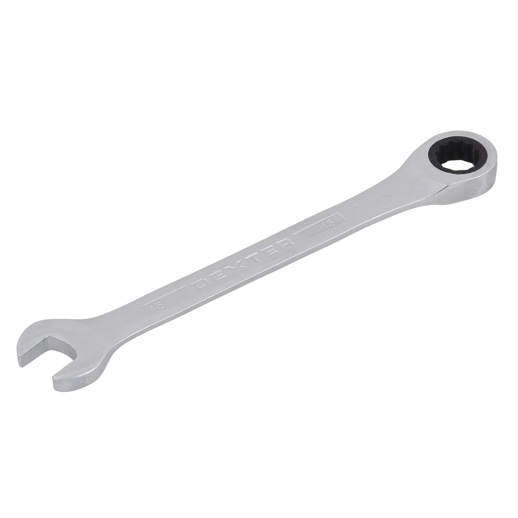 Chave Combinada com Catraca 13mm em Aço Cromo-Vanádio Dexter