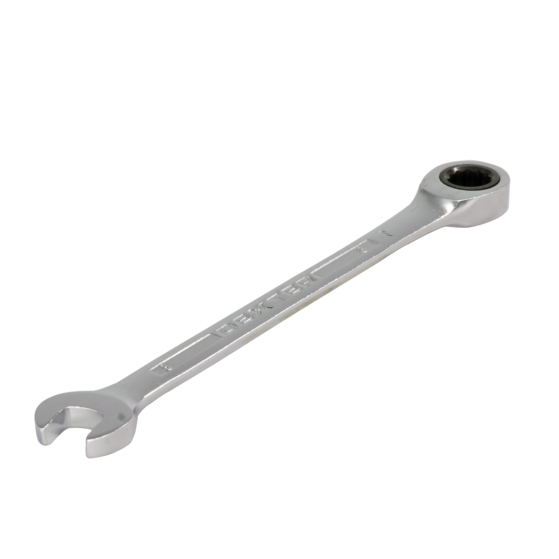 Chave Combinada com Catraca 8mm em Aço Cromo-Vanádio Dexter