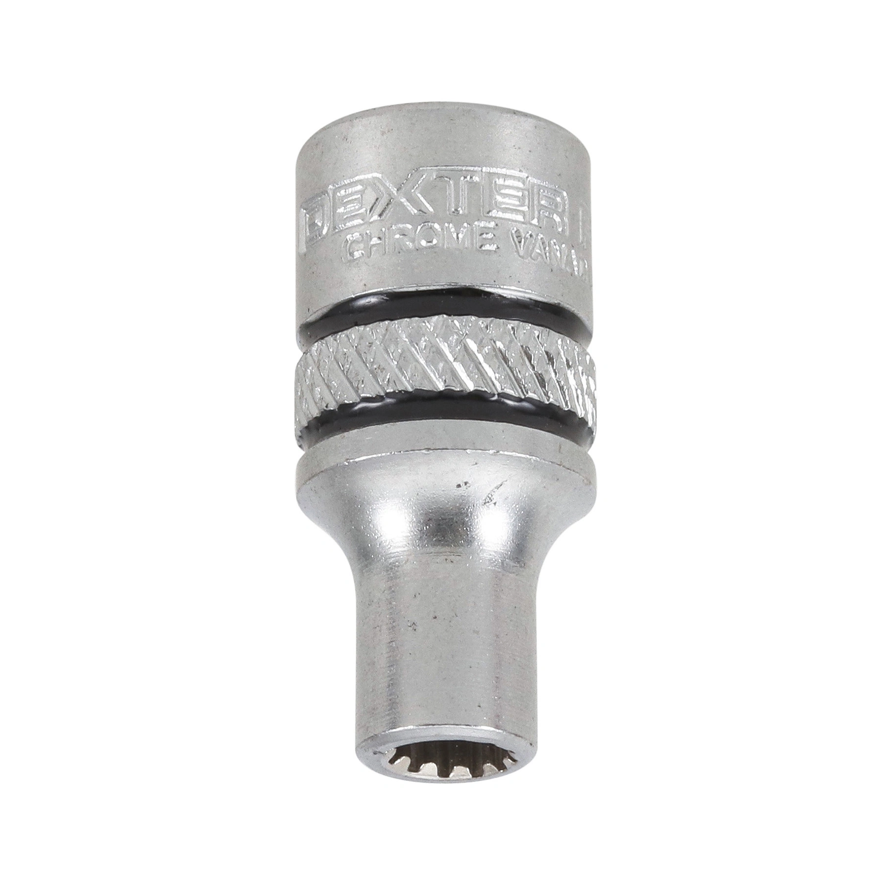 Soquete Estriado 1/4" 4mm Dexter Pro