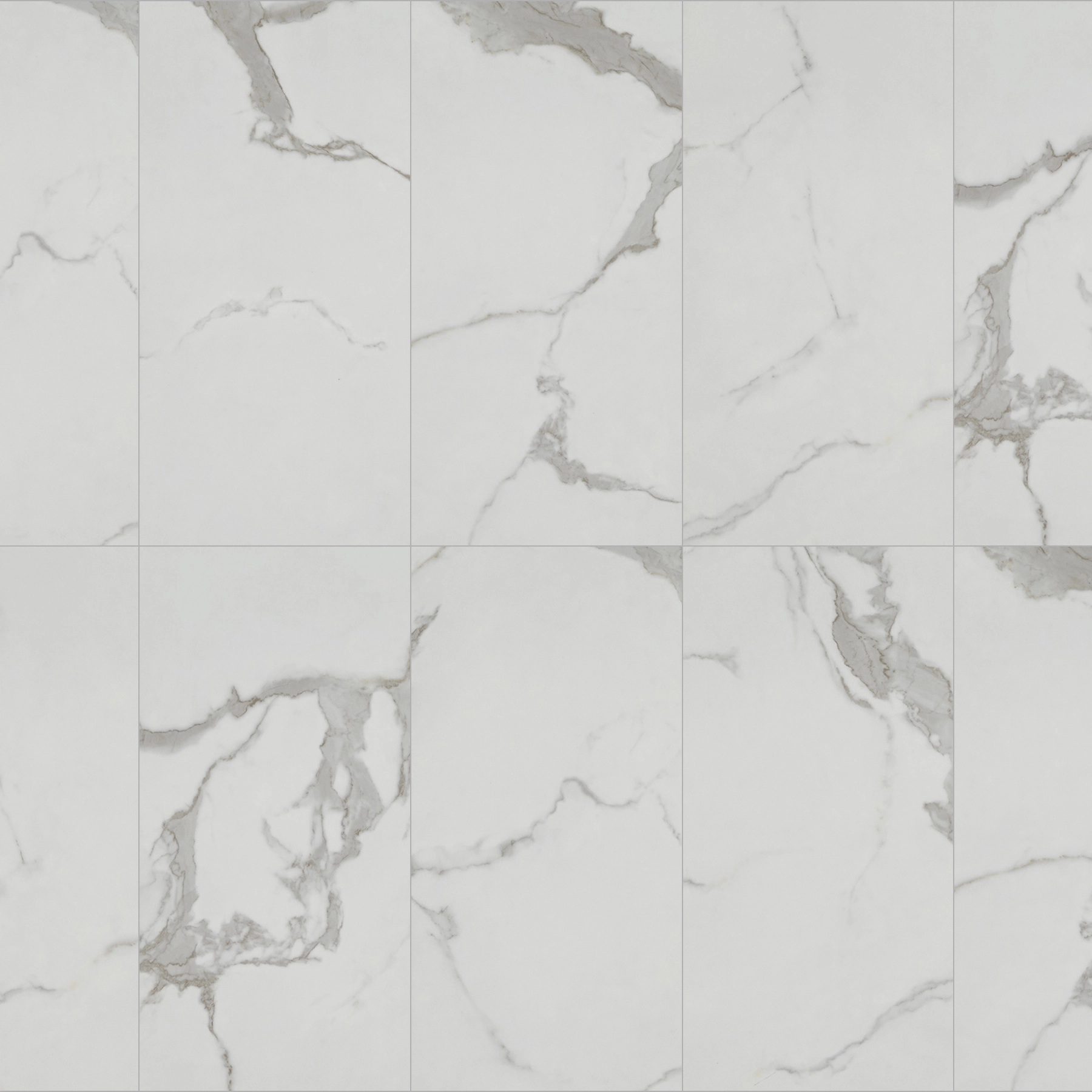 Piso Vinílico Autocolante Forte Marmo Mármore Branco m² Artens