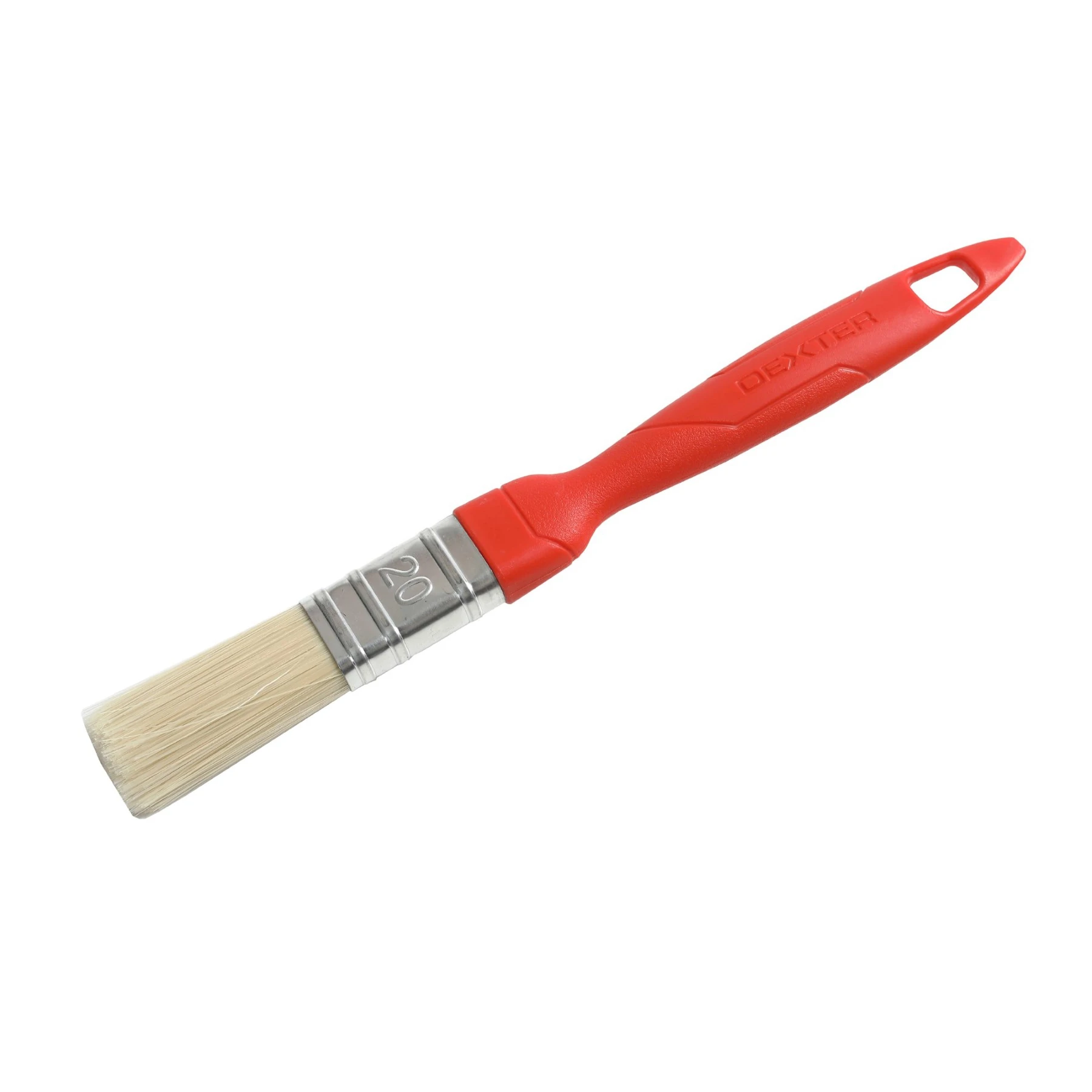 Pincel para Esmalte 20mm Vermelho Dexter
