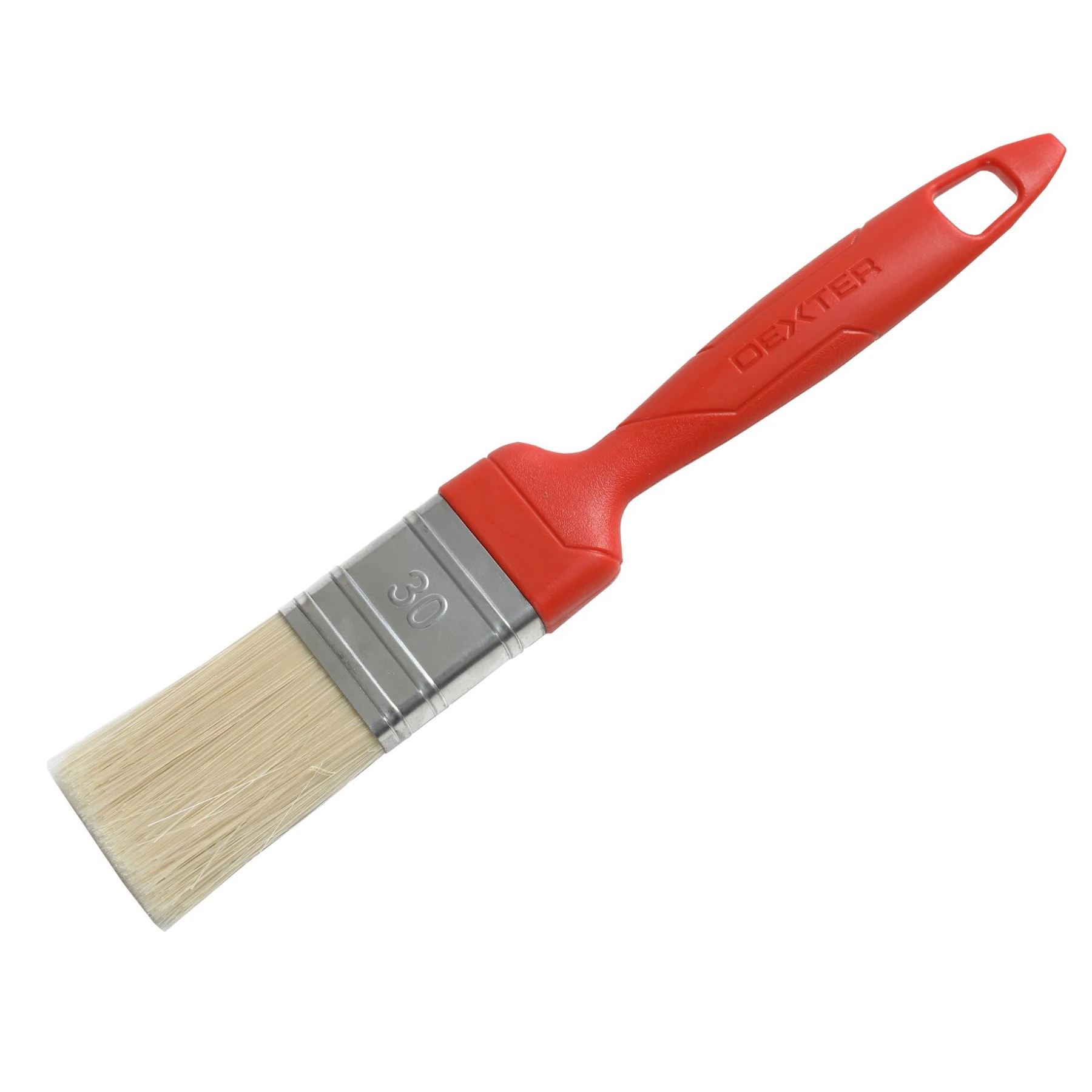Pincel para Esmalte 30mm Vermelho Dexter