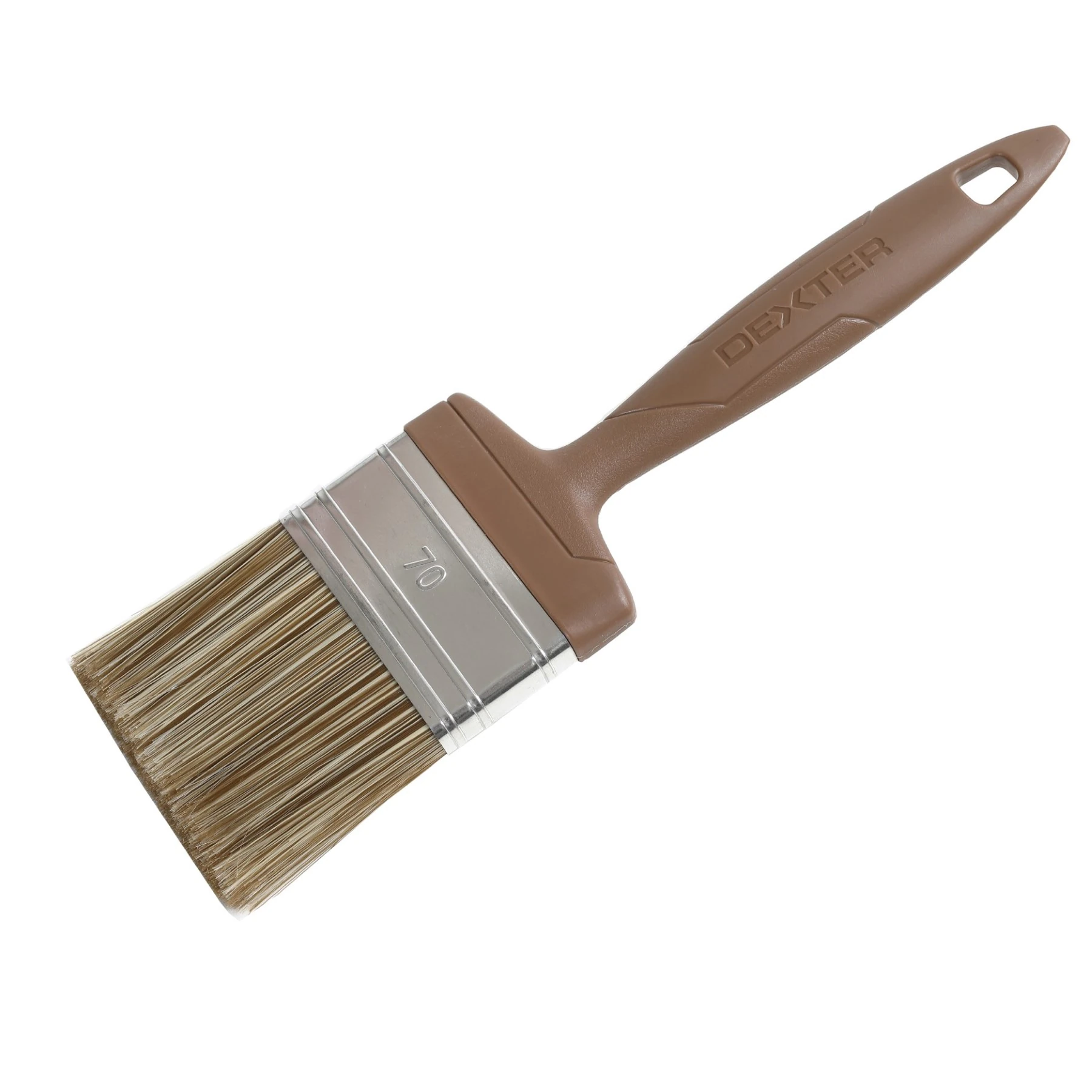 Pincel para Stain e Verniz 70mm Marrom Dexter