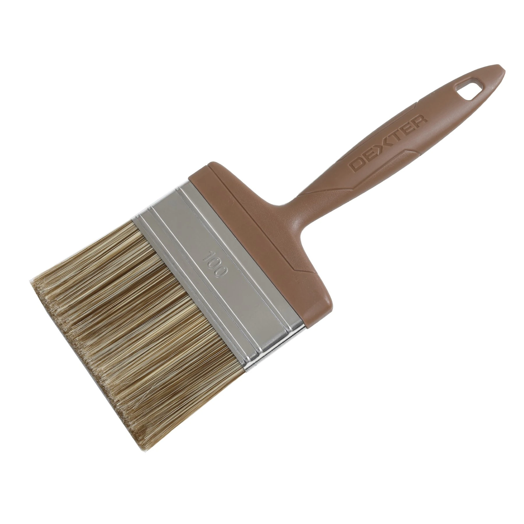 Pincel para Stain e Verniz 100mm Marrom Dexter
