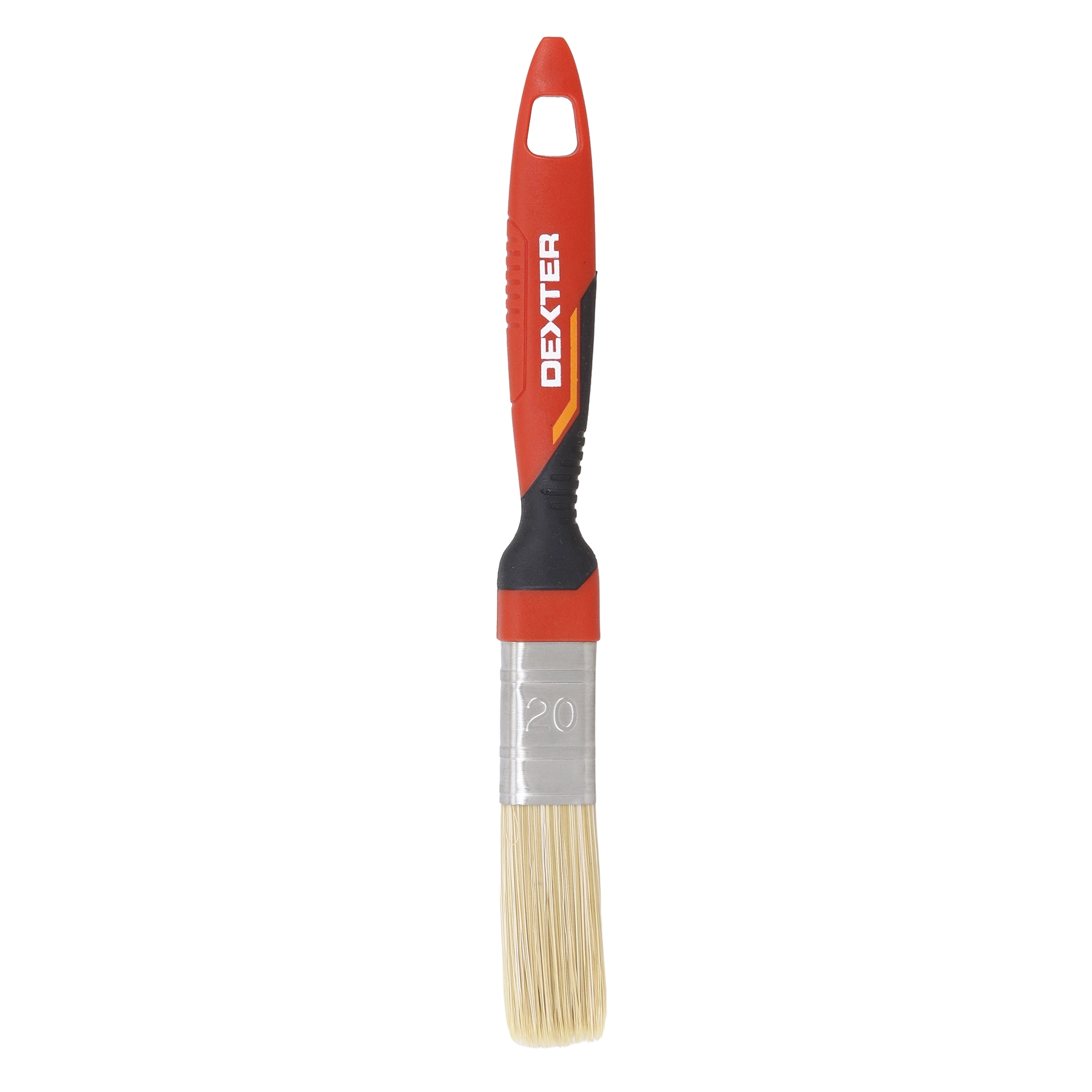 Pincel para Esmalte 20mm Dexter Cabo Ergonômico Vermelho