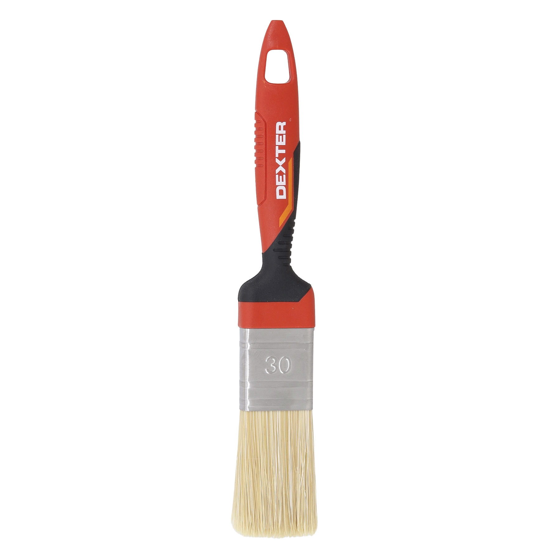 Pincel para Esmalte 30mm Dexter Cabo Ergonômico Vermelho