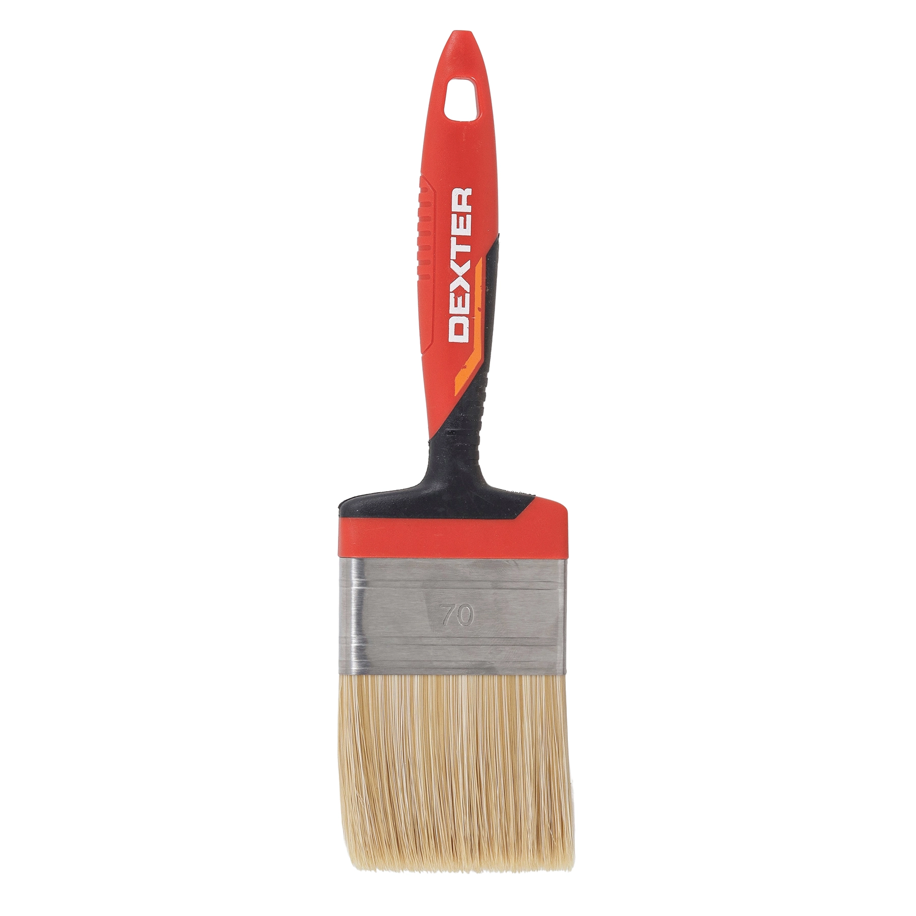 Pincel para Esmalte 70mm Dexter Cabo Ergonômico Vermelho