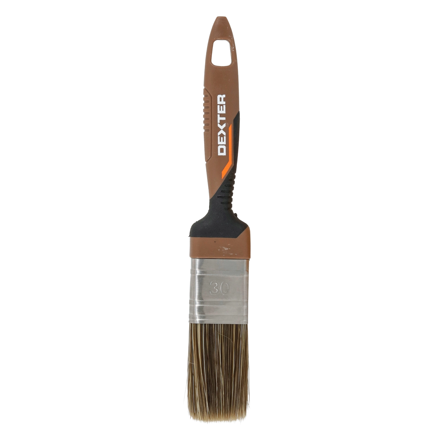 Pincel para Stain e Verniz 30mm Dexter Cabo Ergonômico Marrom